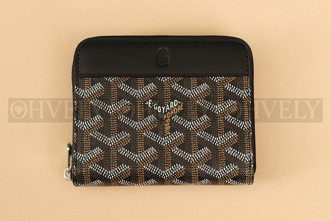 GOYARD 고야드 마티뇽 PM 코인 퍼스 블랙