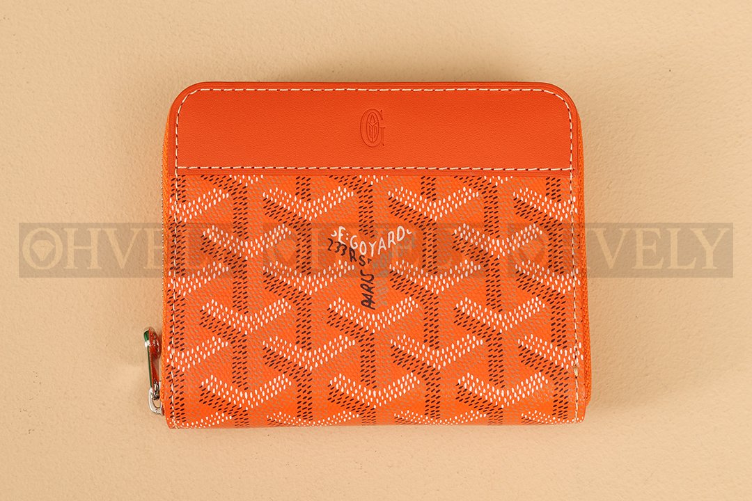 GOYARD 고야드 마티뇽 PM 코인 퍼스 오렌지