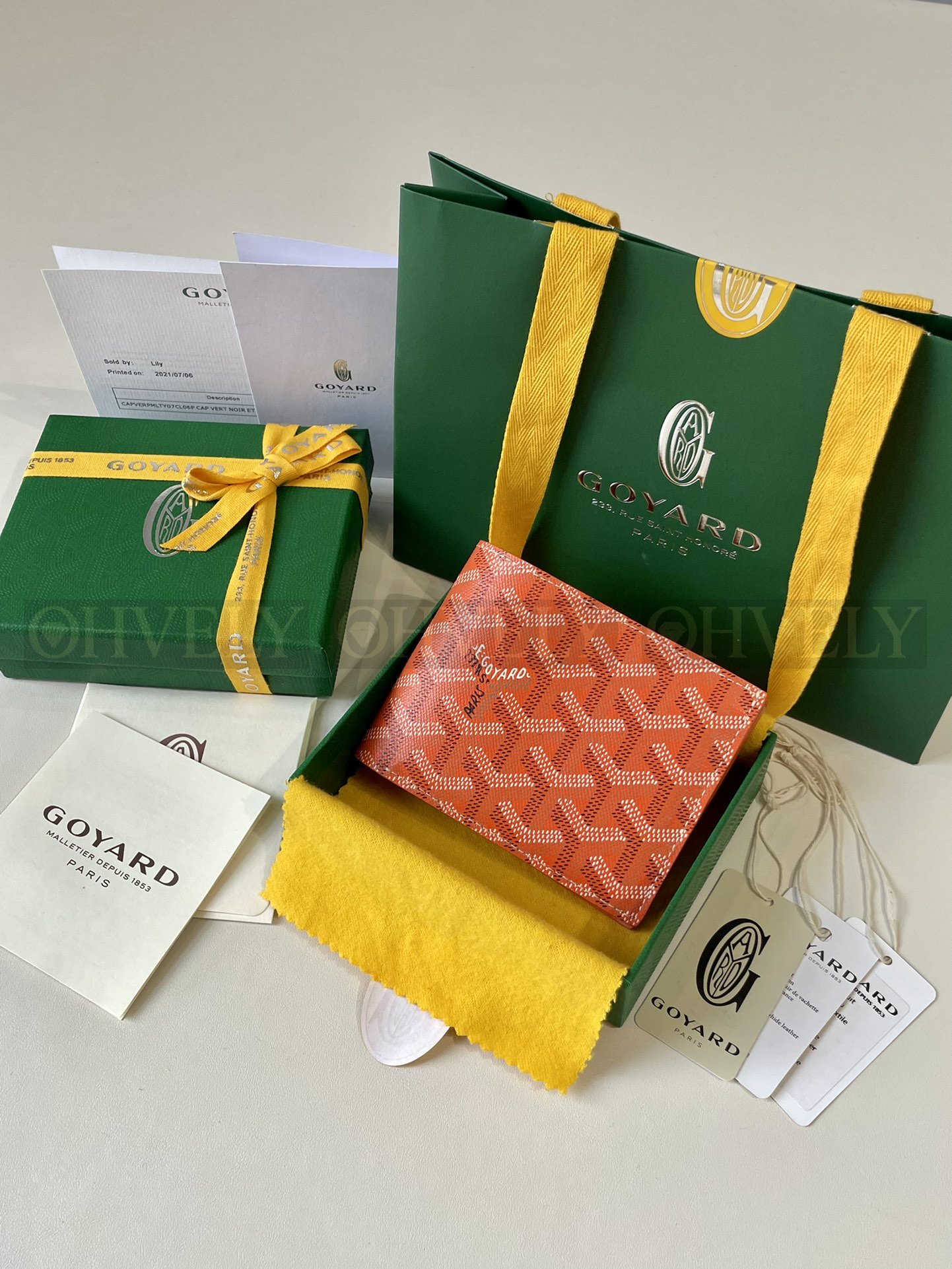 GOYARD 고야드 빅투아르 반지갑
