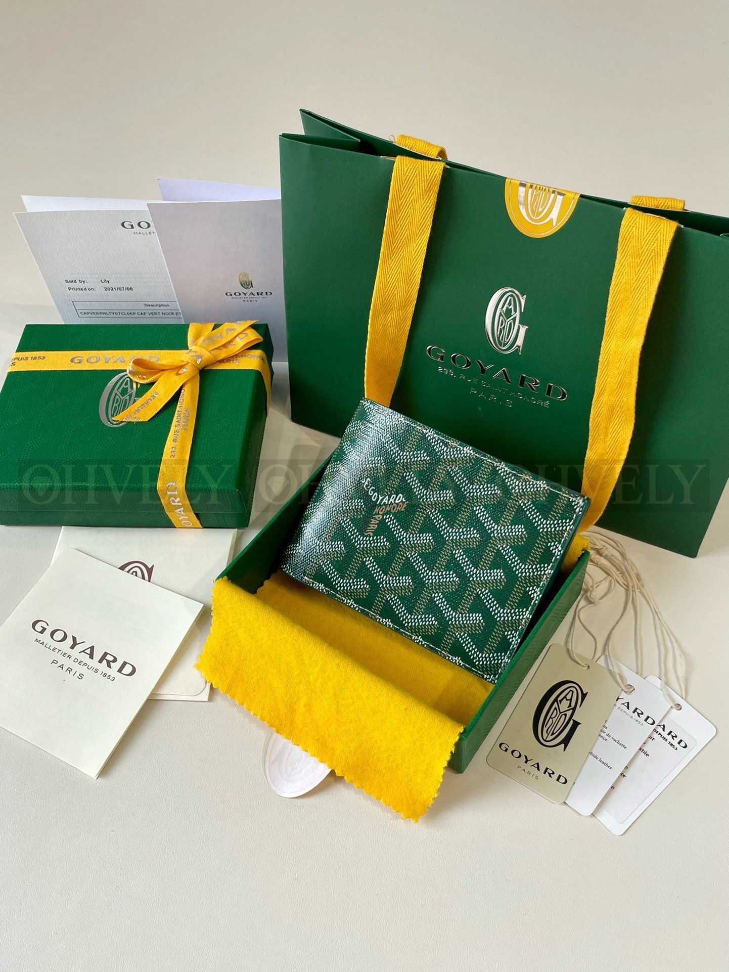 GOYARD 고야드 빅투아르 반지갑