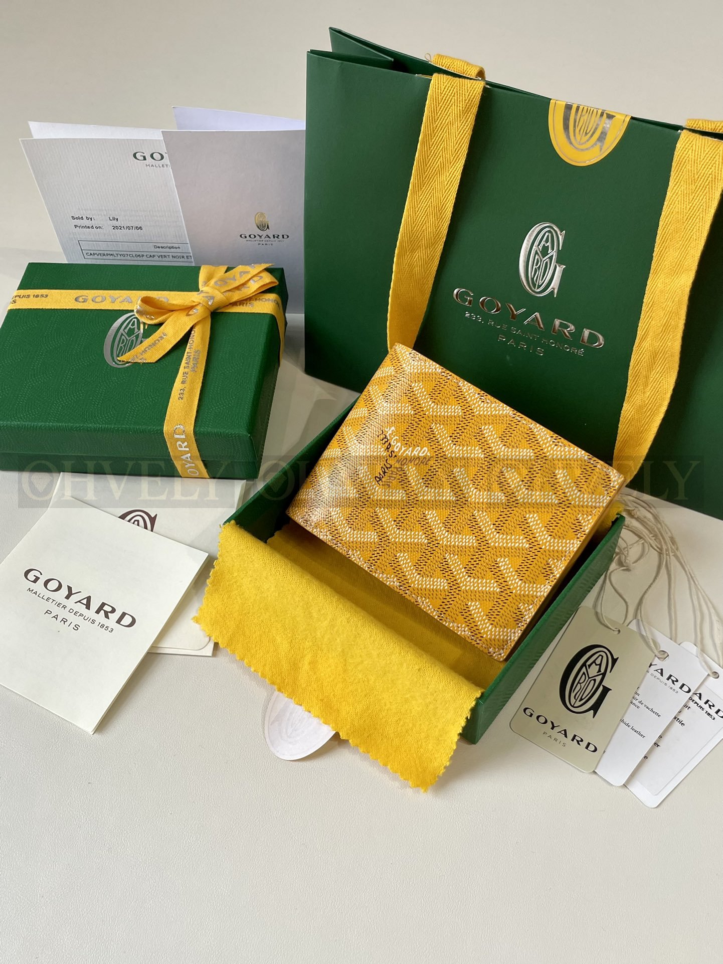 GOYARD 고야드 빅투아르 반지갑