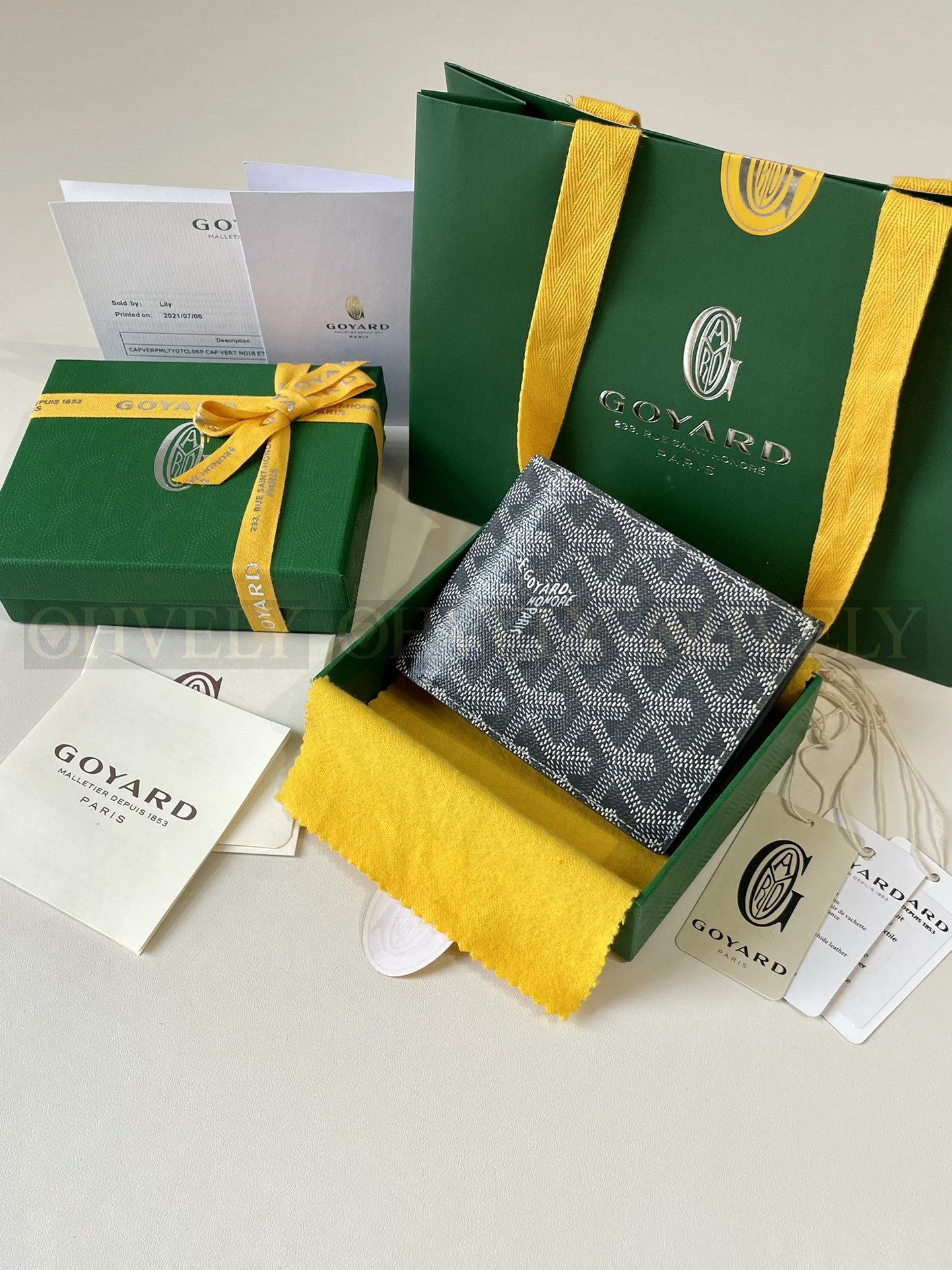 GOYARD 고야드 빅투아르 반지갑
