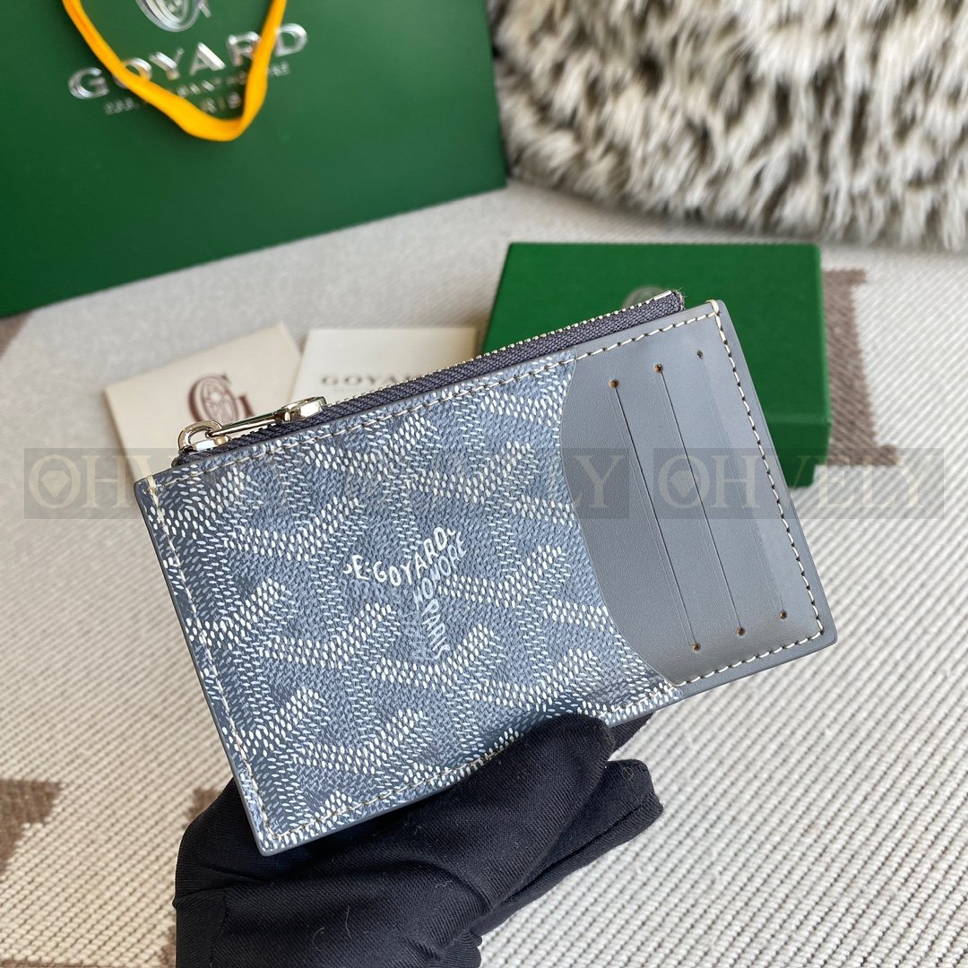 GOYARD 고야드 마티뇽 카드 홀더 그레이