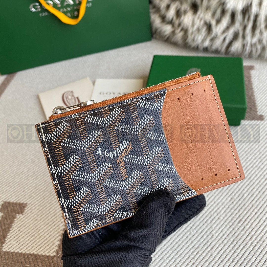 GOYARD 고야드 마티뇽 카드 홀더 블랙&브라운