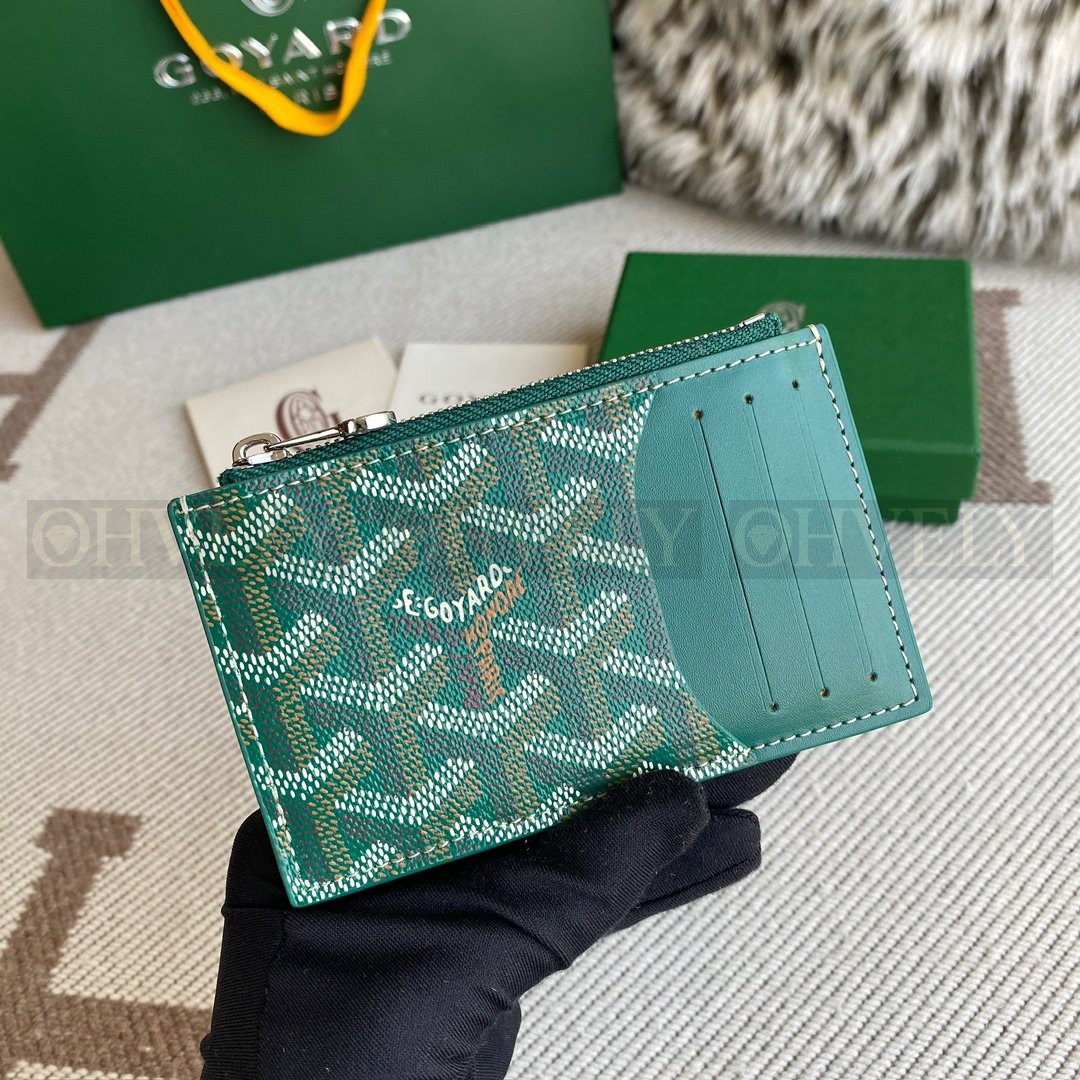 GOYARD 고야드 마티뇽 카드 홀더 그린