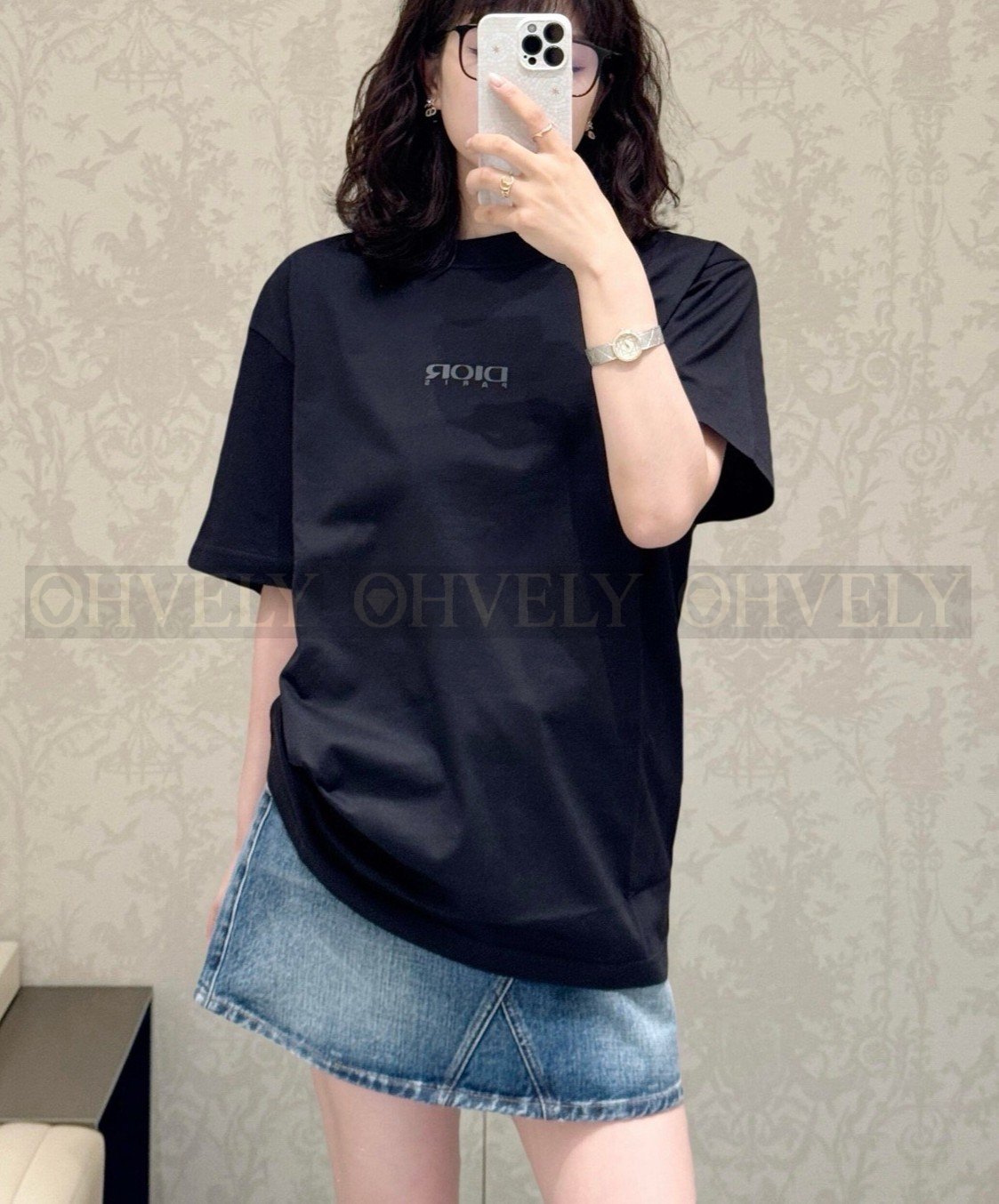 【 ZP버전 】릴렉스드 핏 로고 반팔 티셔츠