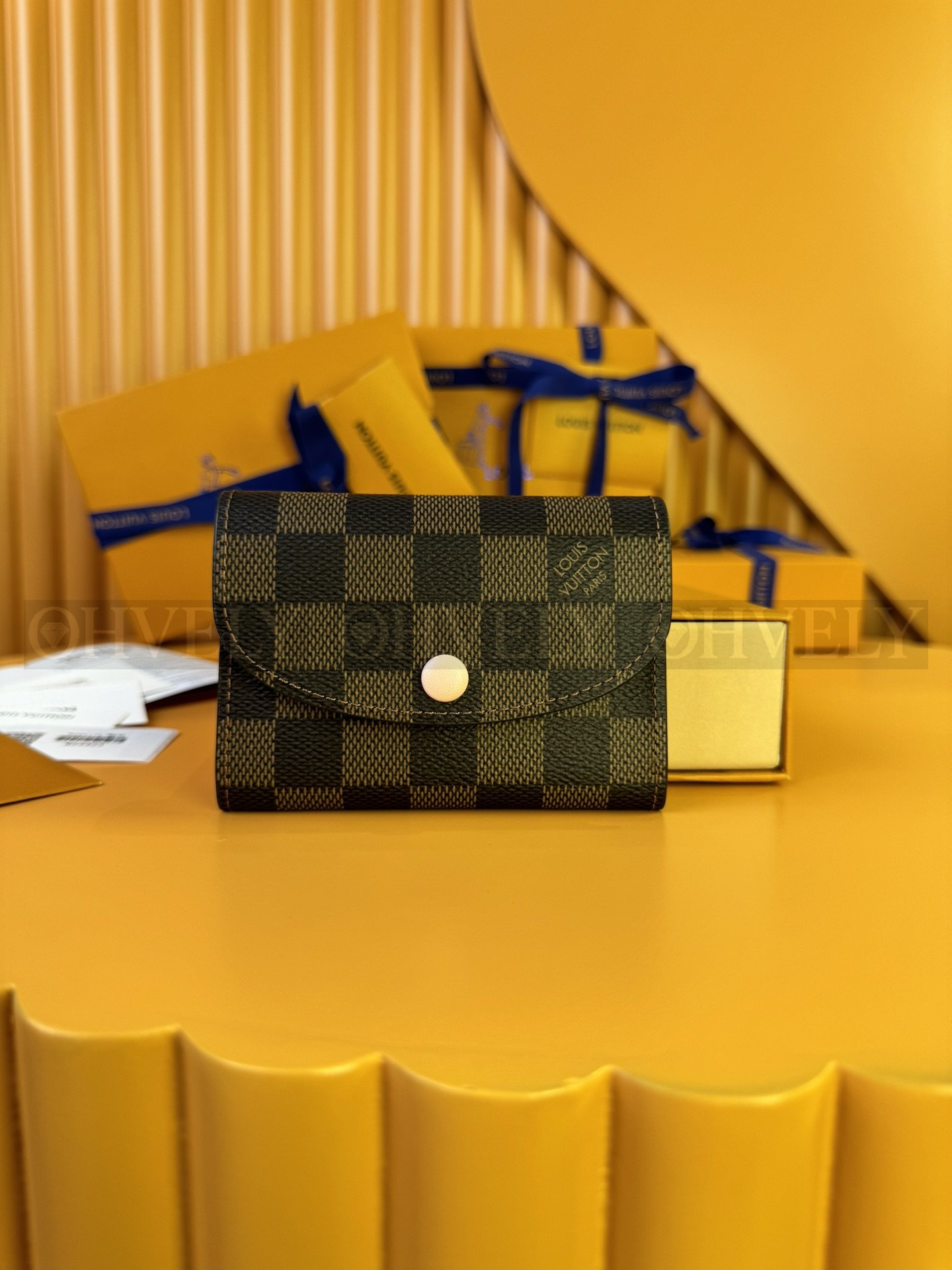 【 ZP 버전 】루이비통 Louis Vuitton 로잘리 코인 퍼스 다미에 에벤