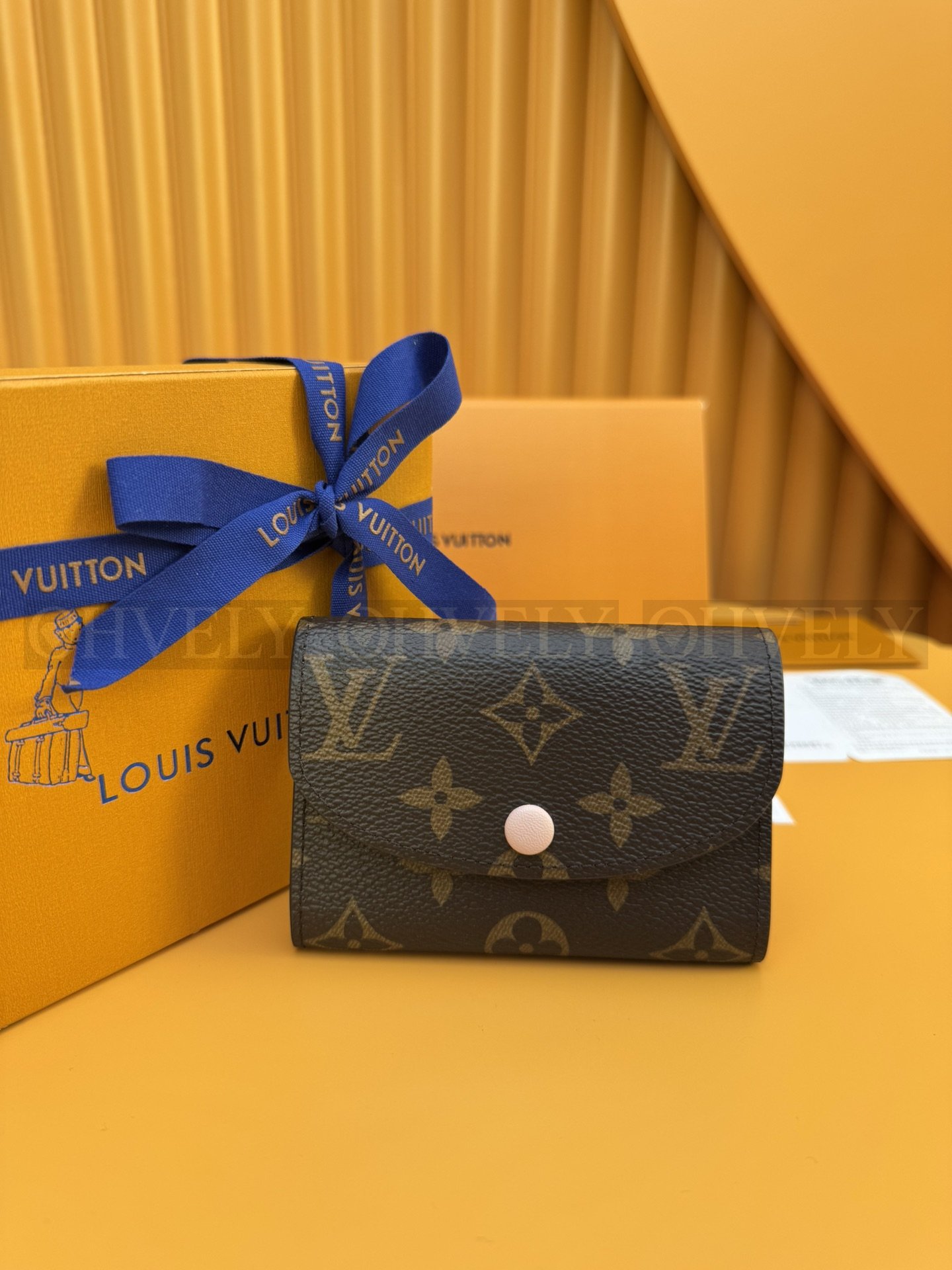 【 ZP 버전 】루이비통 Louis Vuitton 로잘리 코인 퍼스 모노그램 로즈 발레린