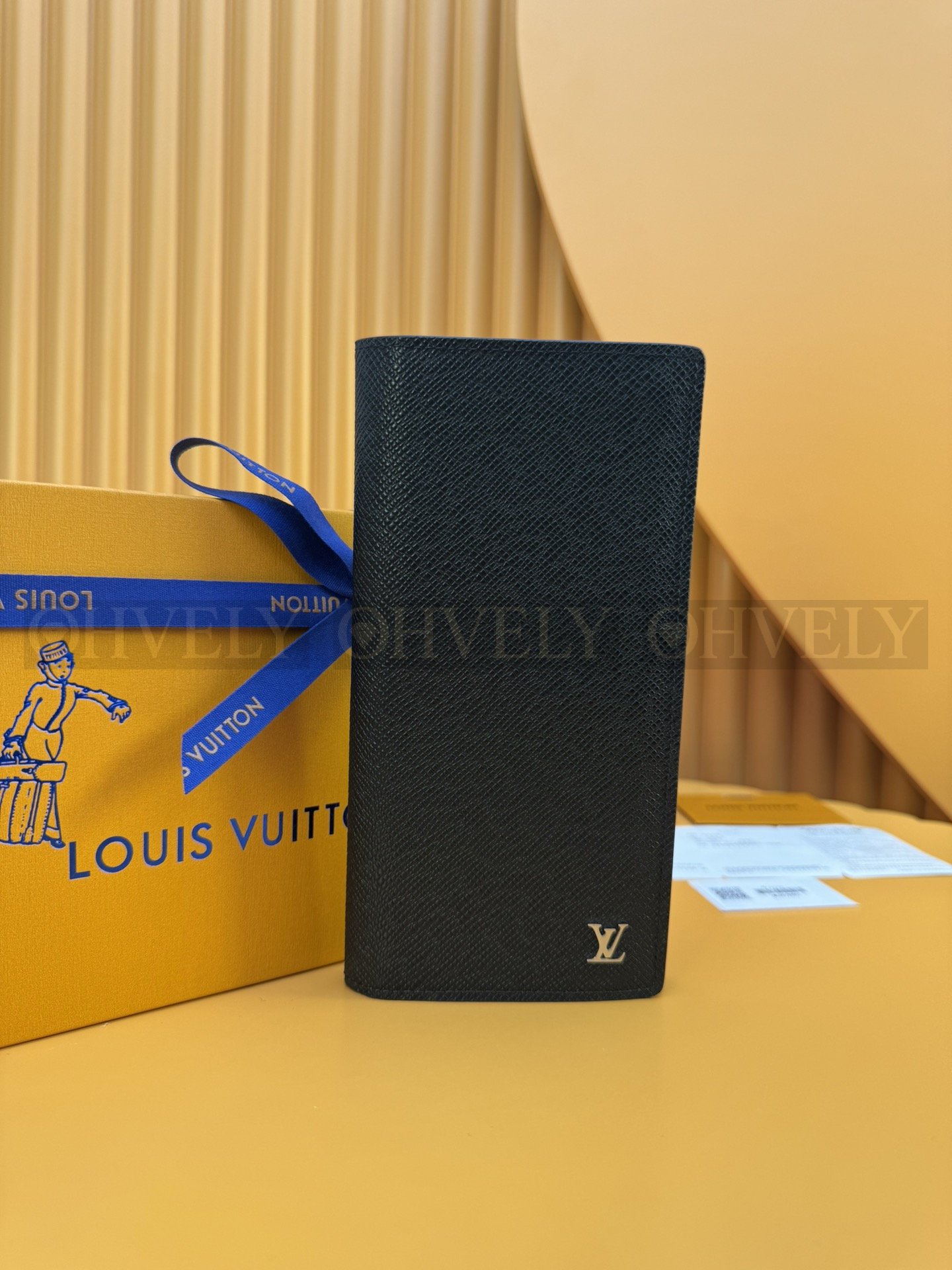 【 ZP 버전 】루이비통 Louis Vuitton 브라자 월릿 타이가 블랙