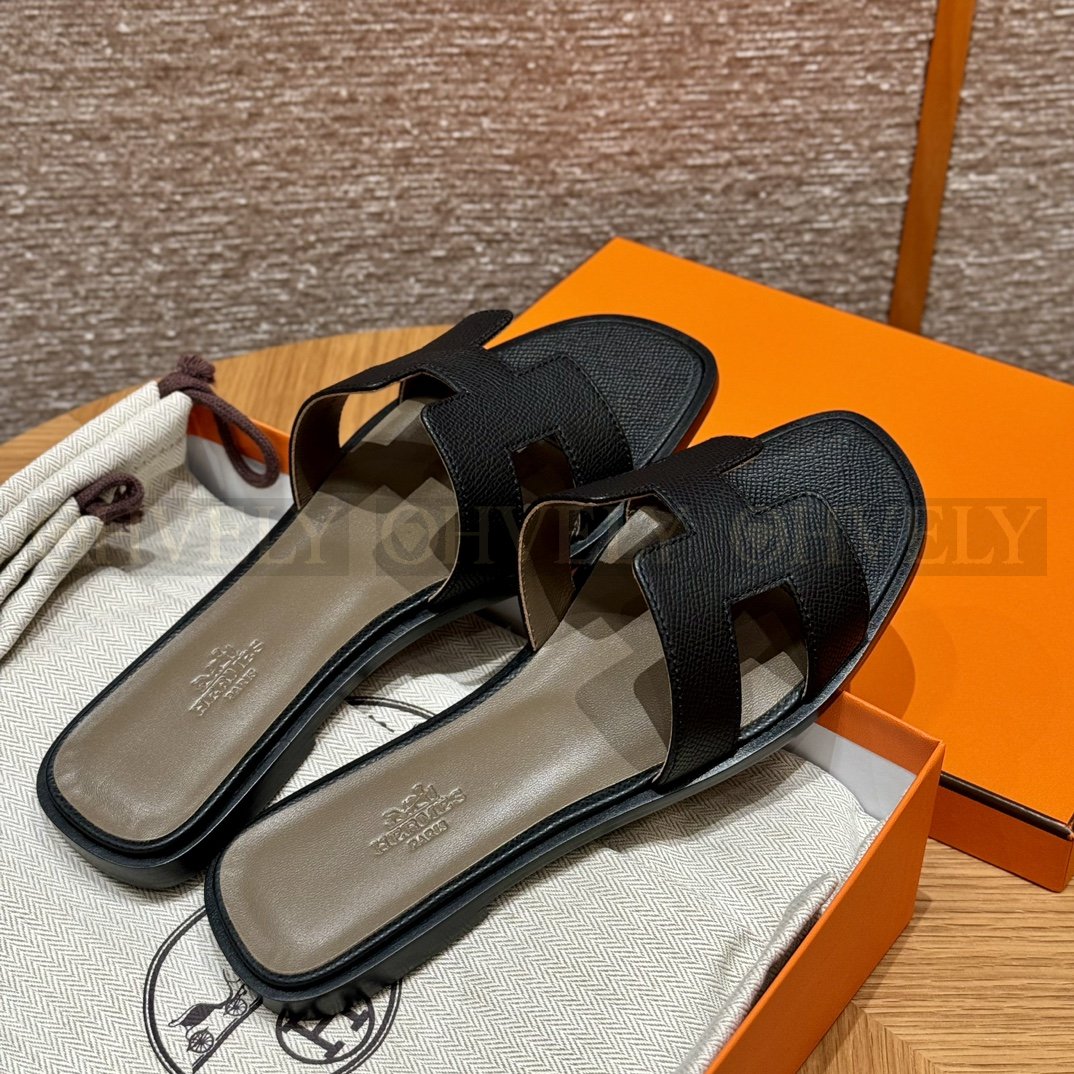 【 ZP버전 】H 오란 샌들 앱송 스킨 블랙 상품 썸네일
