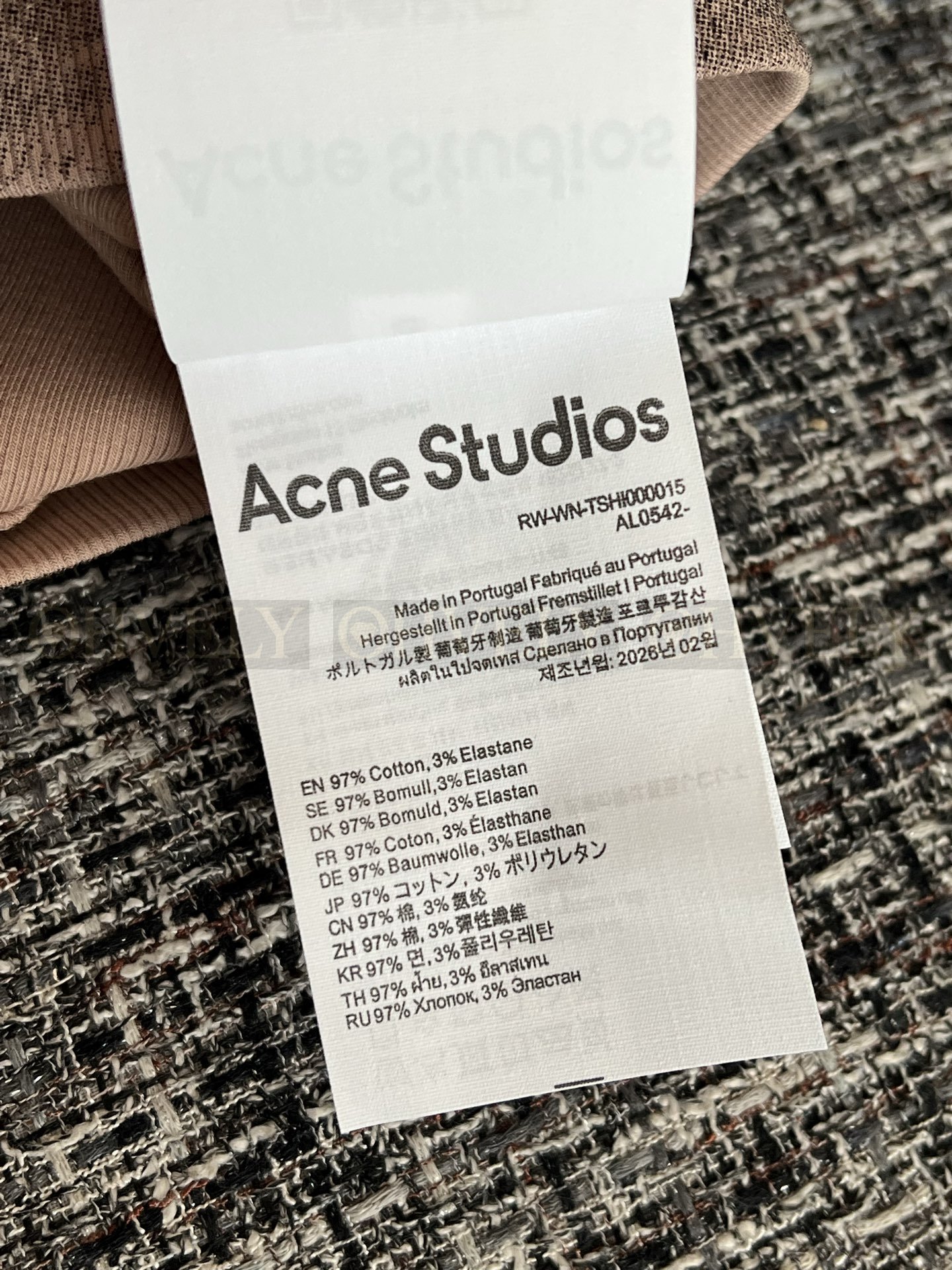 【 ZP버전 】AC 워싱 빈티지 로고 나시 탑 민소매 상품 썸네일