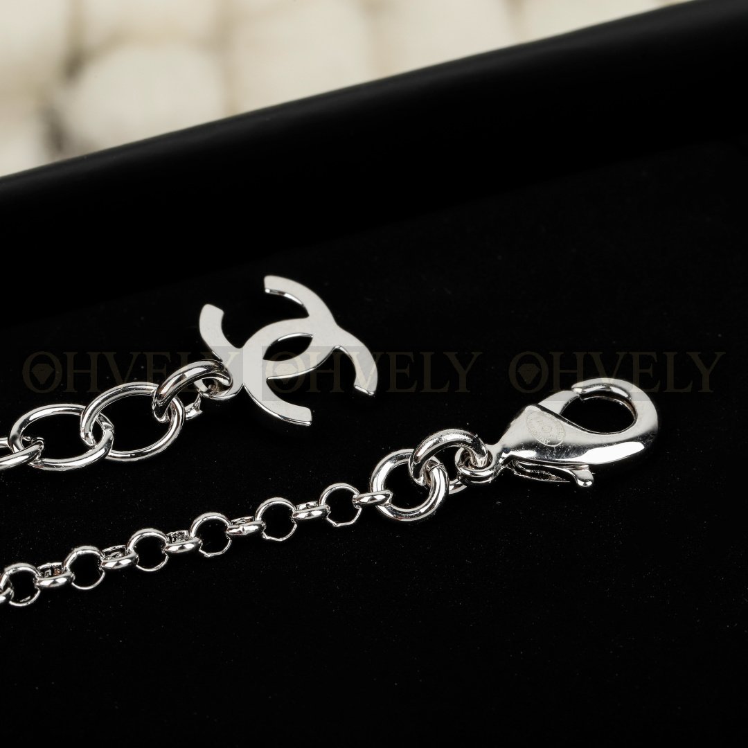 【 ZP버전 】CN 스타 더블 C 팔찌 실버 상품 썸네일