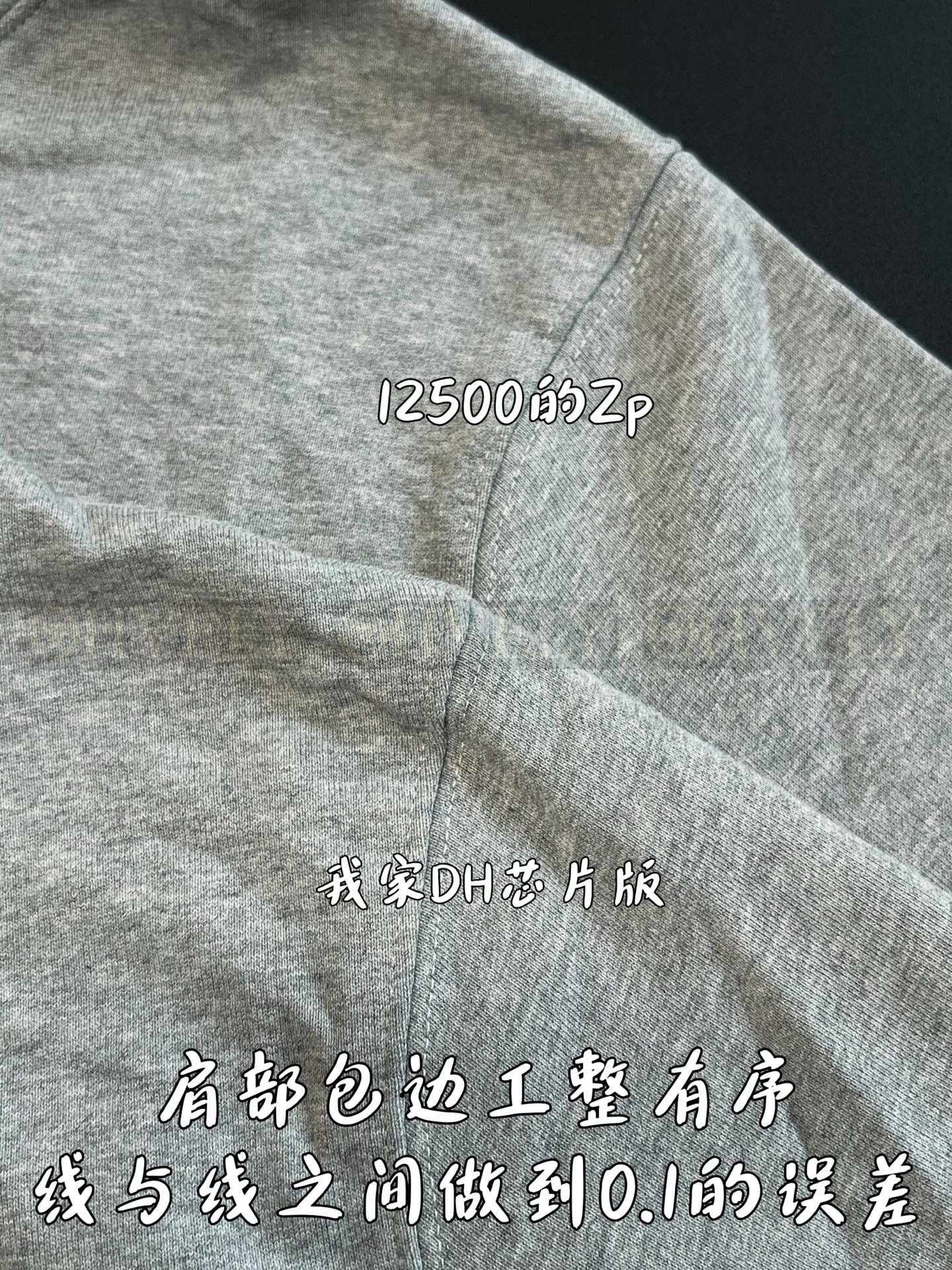 【 ZP버전 】DI 자수 문양 후드 티셔츠 상품 썸네일