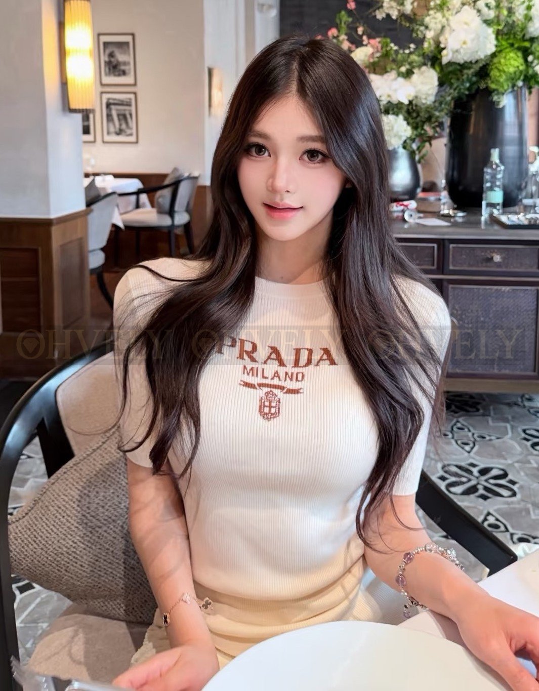 【 ZP버전 】PR 복고풍 블루 스트라이프 반팔 티셔츠