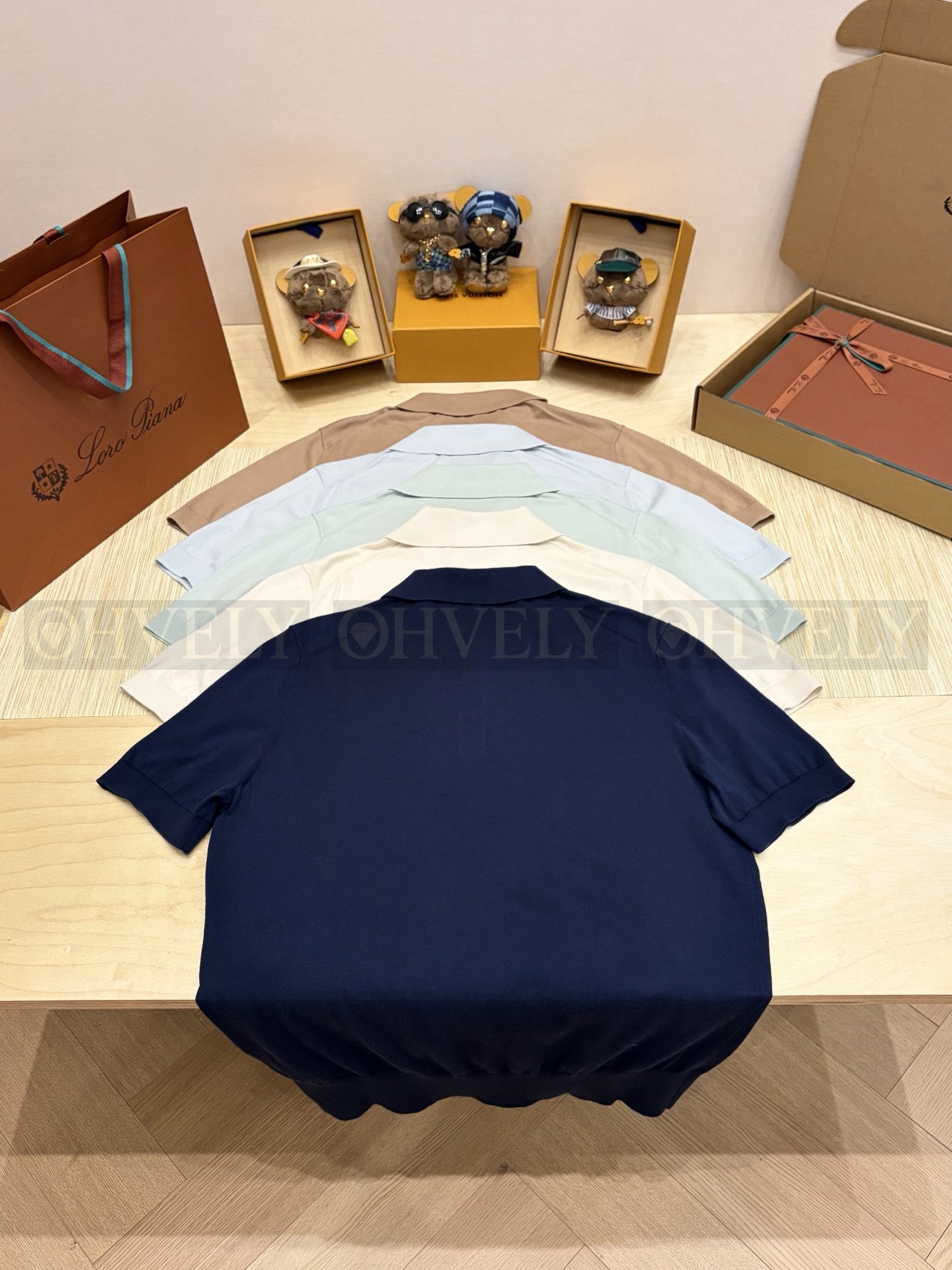 【 ZP버전 】 LP 클래식 카라 니트 반팔티 ( 5컬러 ) 상품 썸네일