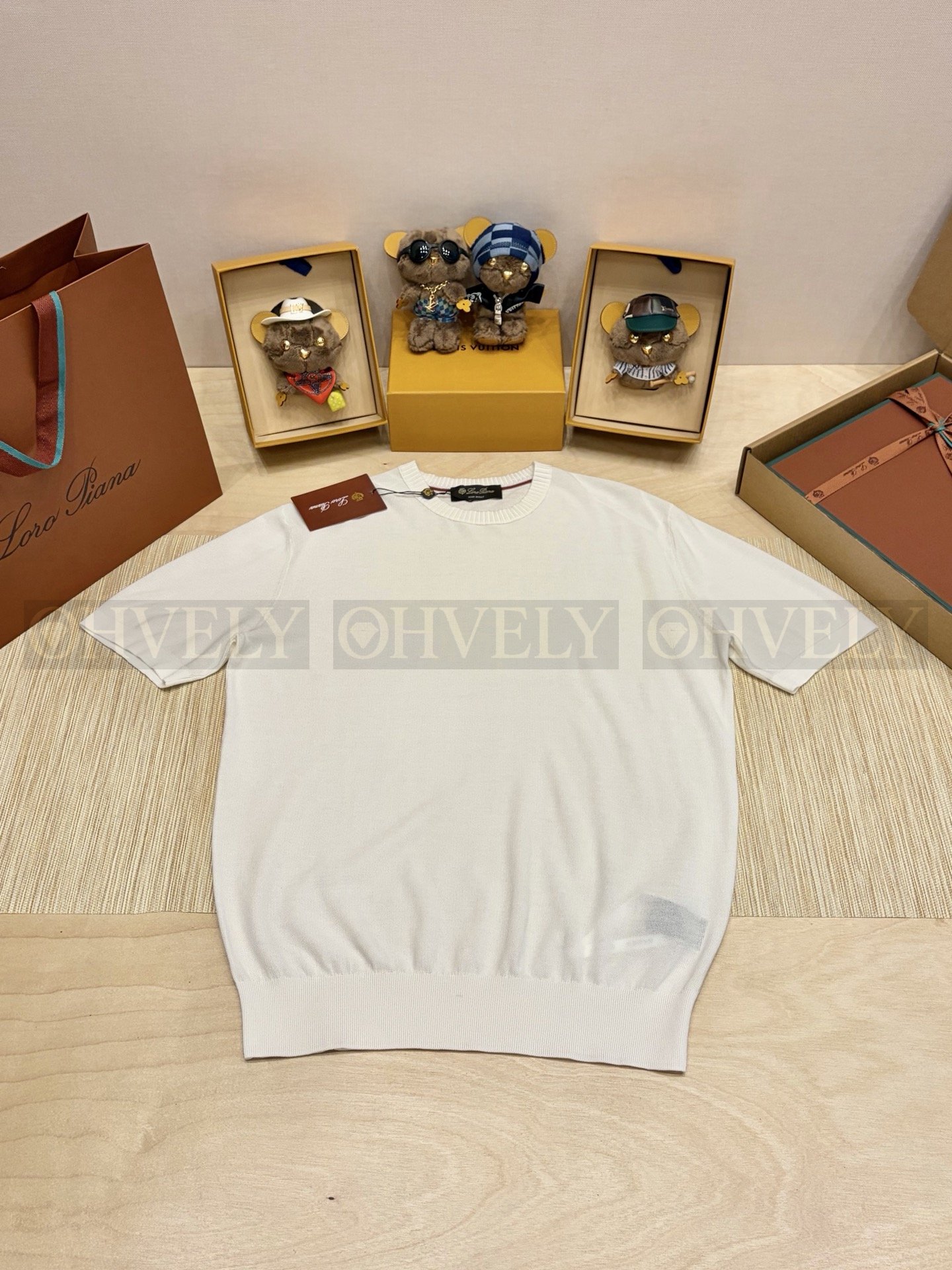 【 ZP버전 】 LP 라운드넥 니트 반팔티 상품 썸네일