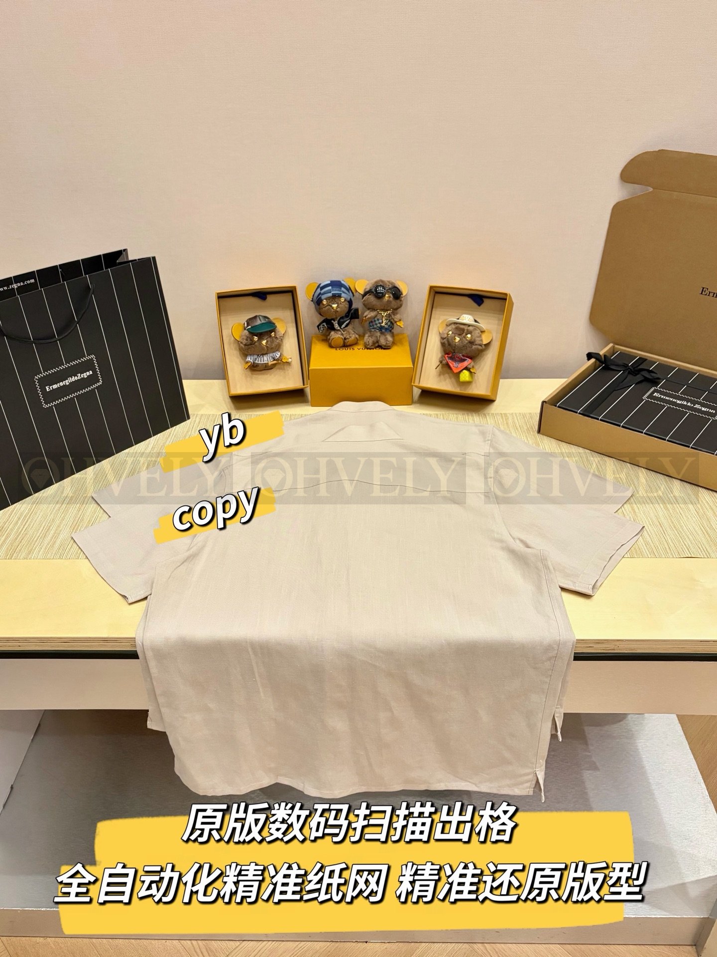 【 ZP버전 】ZE 차이나카라 반팔 셔츠 (4컬러) 상품 썸네일