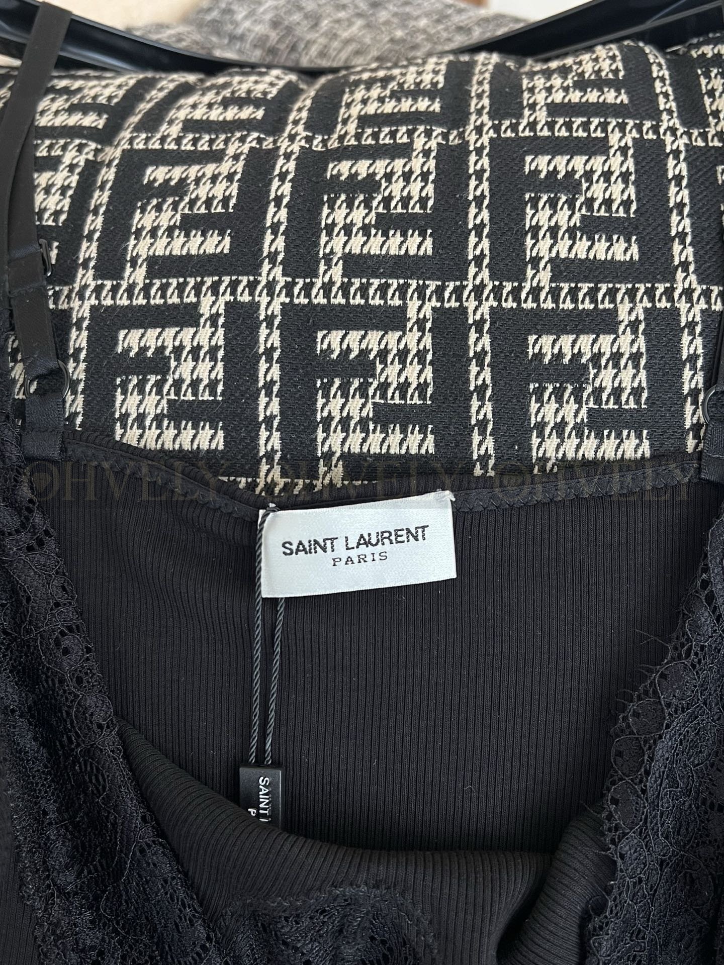 【 ZP버전 】YSL 레이스 레이시 브이넥 나시 원피스 상품 썸네일
