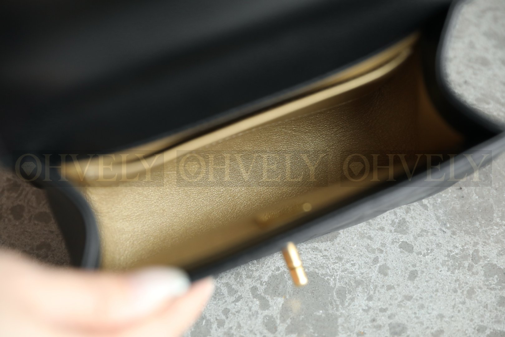 【 ZP버전 】CN 더블 골드볼 플랩 백 스몰 블랙 상품 썸네일