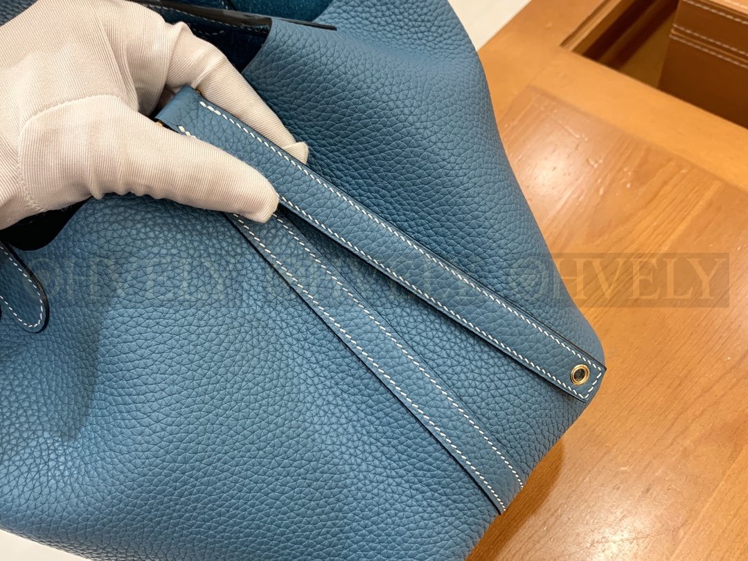 【 ZP버전 】HM Picotin 피코탄 데님블루 골드버클 상품 썸네일