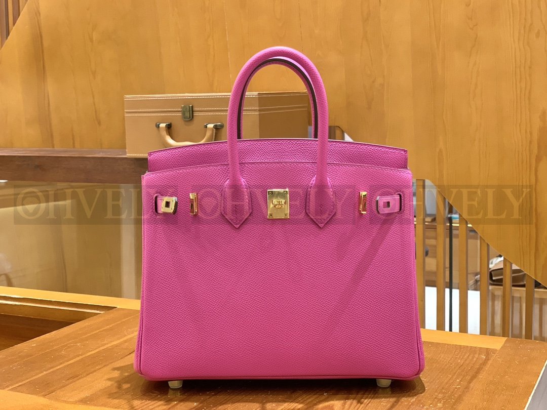 【 ZP버전 】HM Birkin 버킨 백 매그놀리아 핑크 골드버클 25