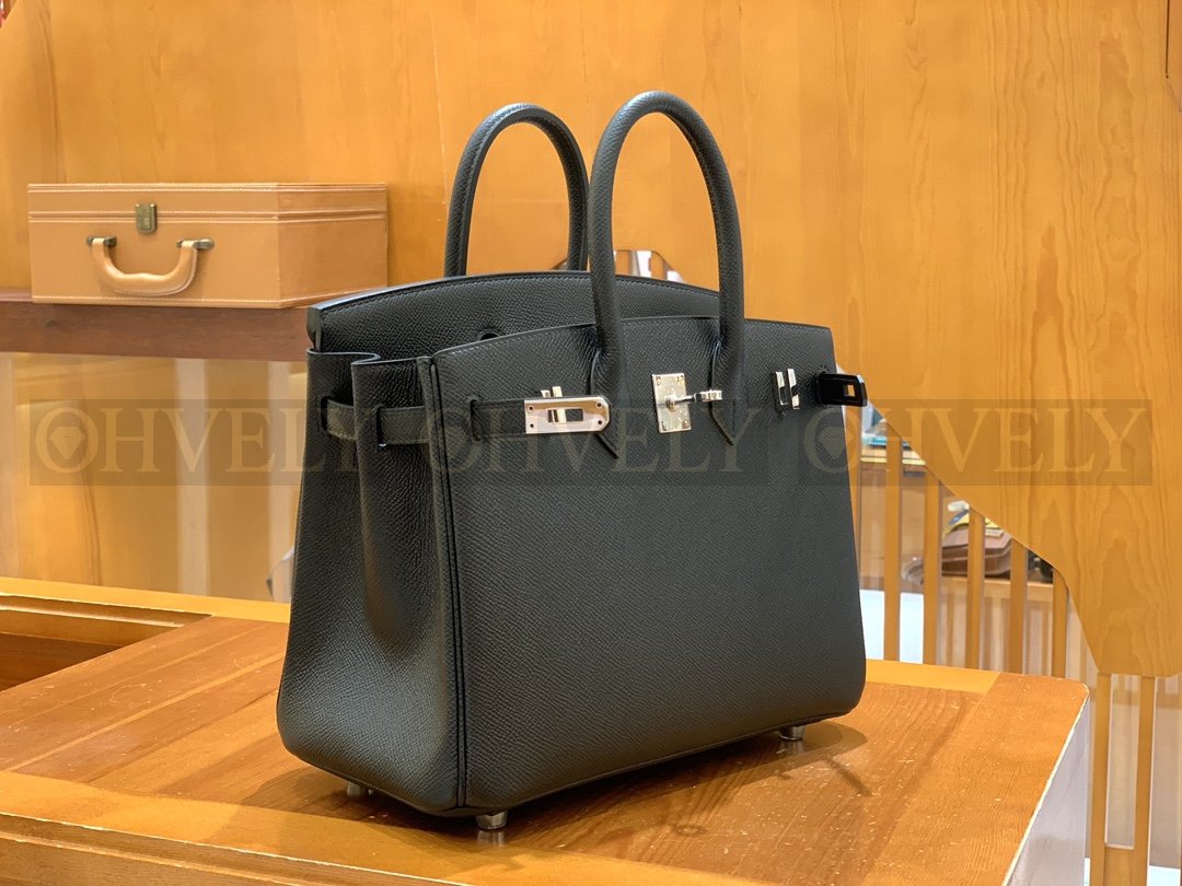【 ZP버전 】HM Birkin 버킨 백 블랙 실버버클 25 상품 썸네일