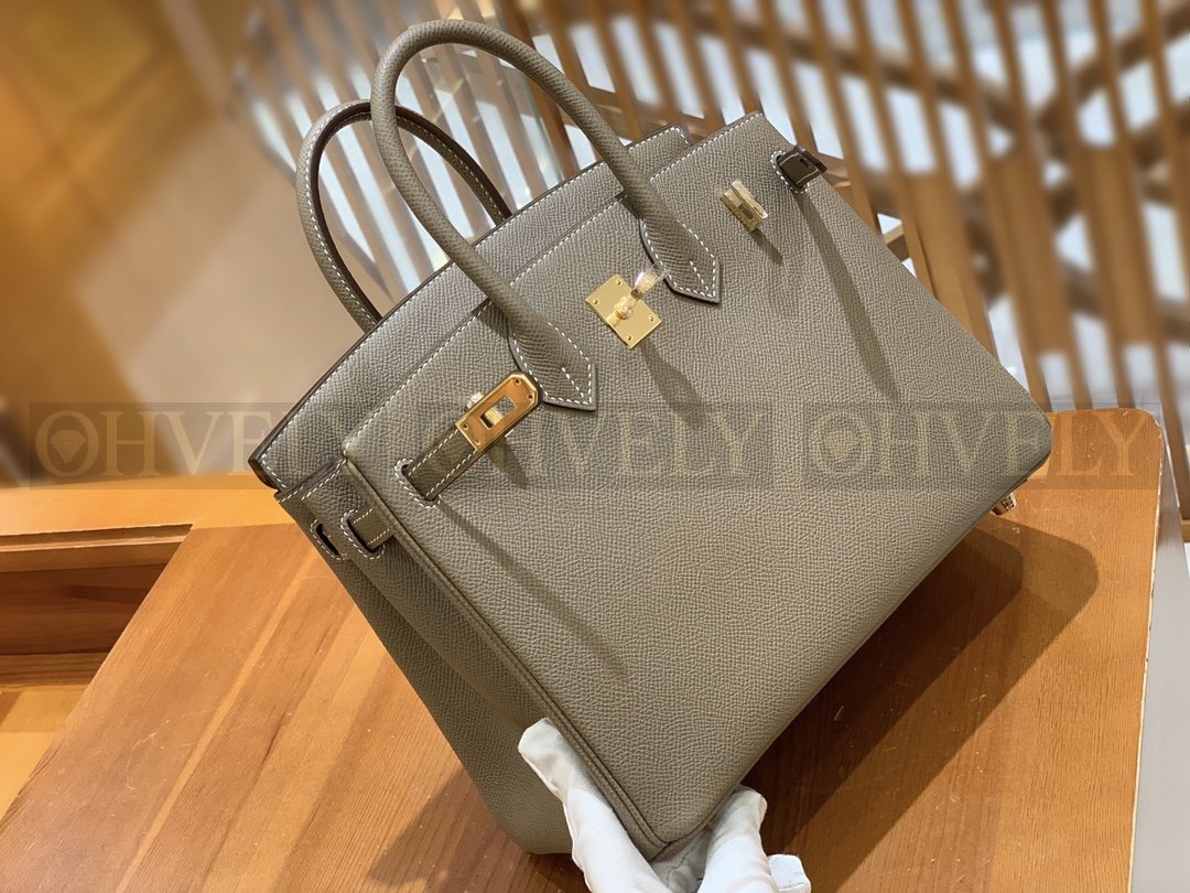 【 ZP버전 】HM Birkin 버킨 백 에투프 그레이 골드버클 25 상품 썸네일