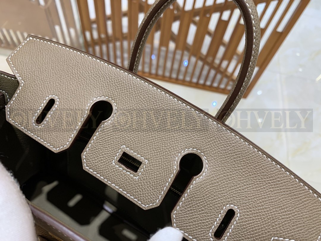 【 ZP버전 】HM Birkin 버킨 백 에투프 그레이 골드버클 25 상품 썸네일