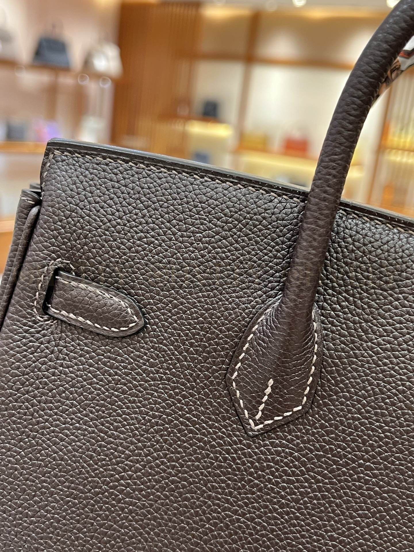【 ZP버전 】HM Birkin 버킨 콜릿 샴페인 골드버클 25 상품 썸네일