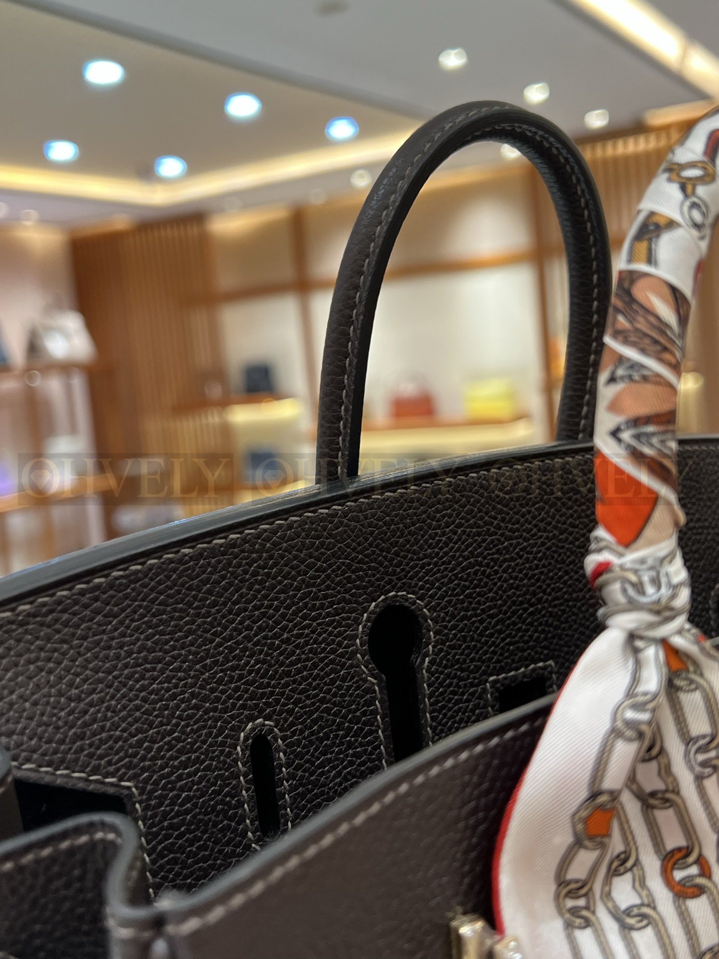 【 ZP버전 】HM Birkin 버킨 콜릿 샴페인 골드버클 25 상품 썸네일