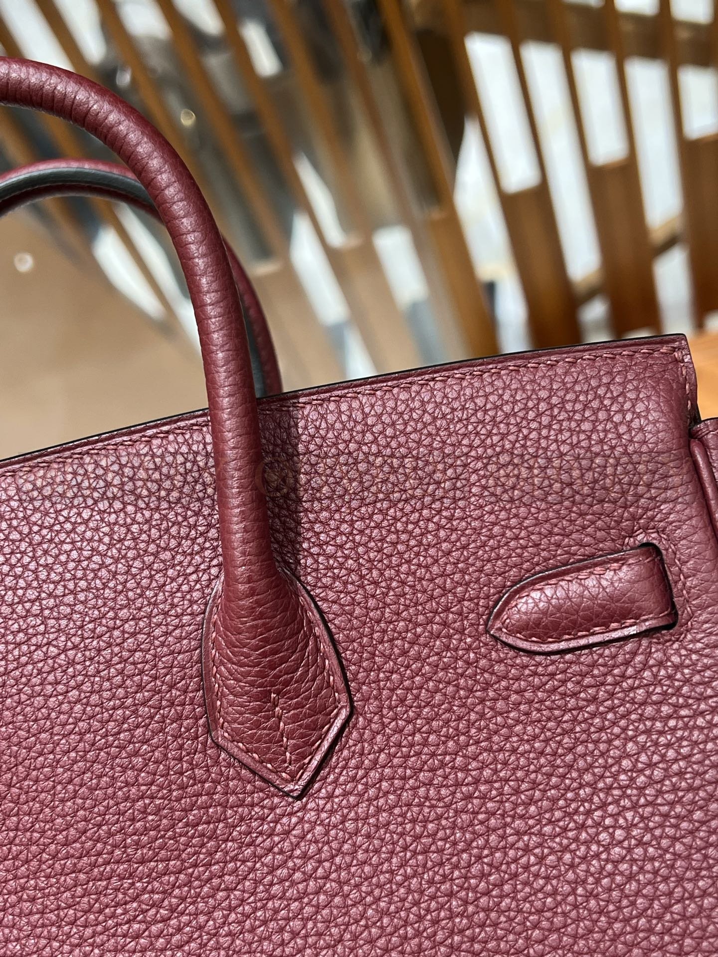 【 ZP버전 】HM Birkin 버킨백 토고 버건디 골드버클 25 상품 썸네일
