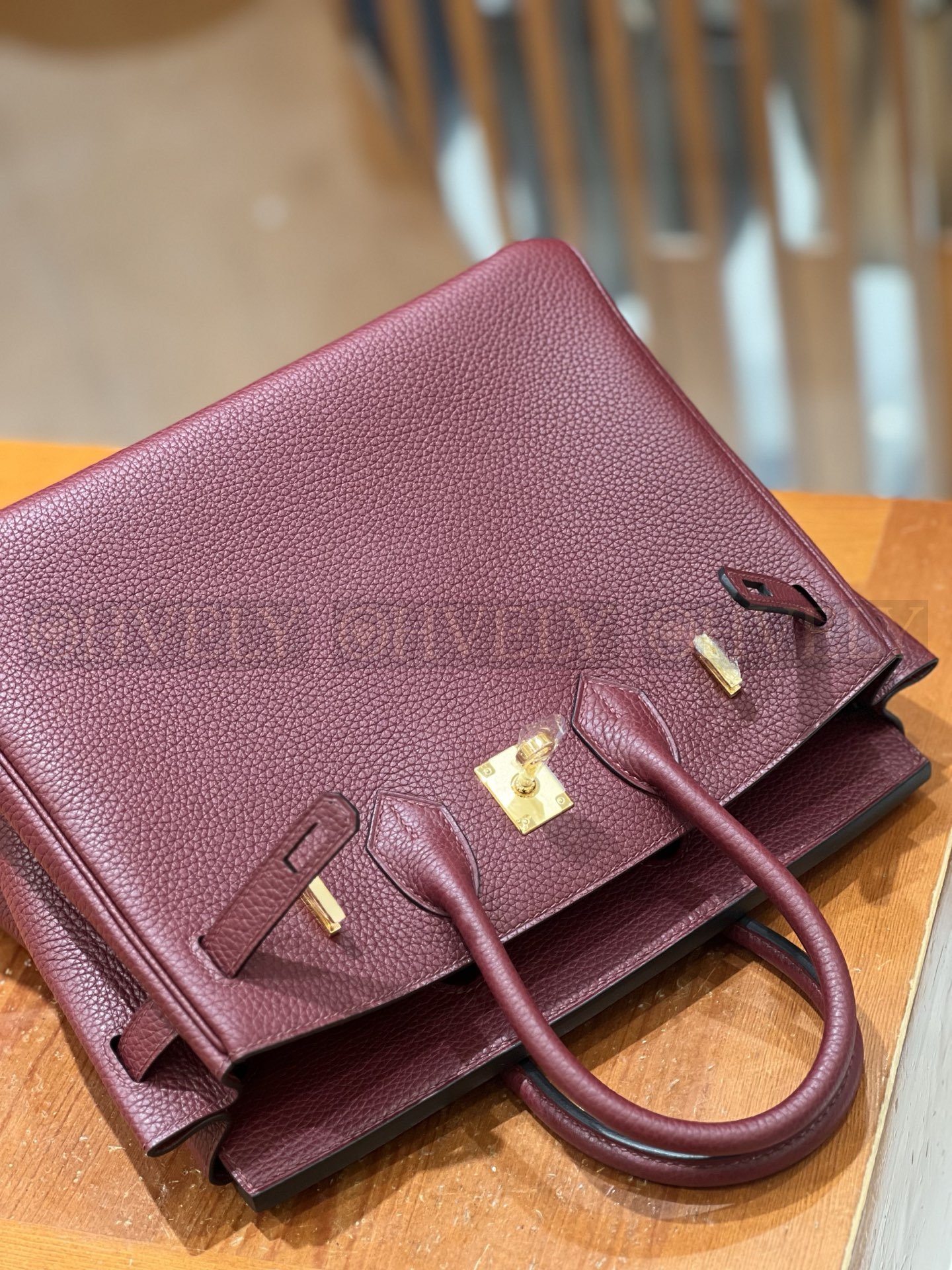 【 ZP버전 】HM Birkin 버킨백 토고 버건디 골드버클 25 상품 썸네일