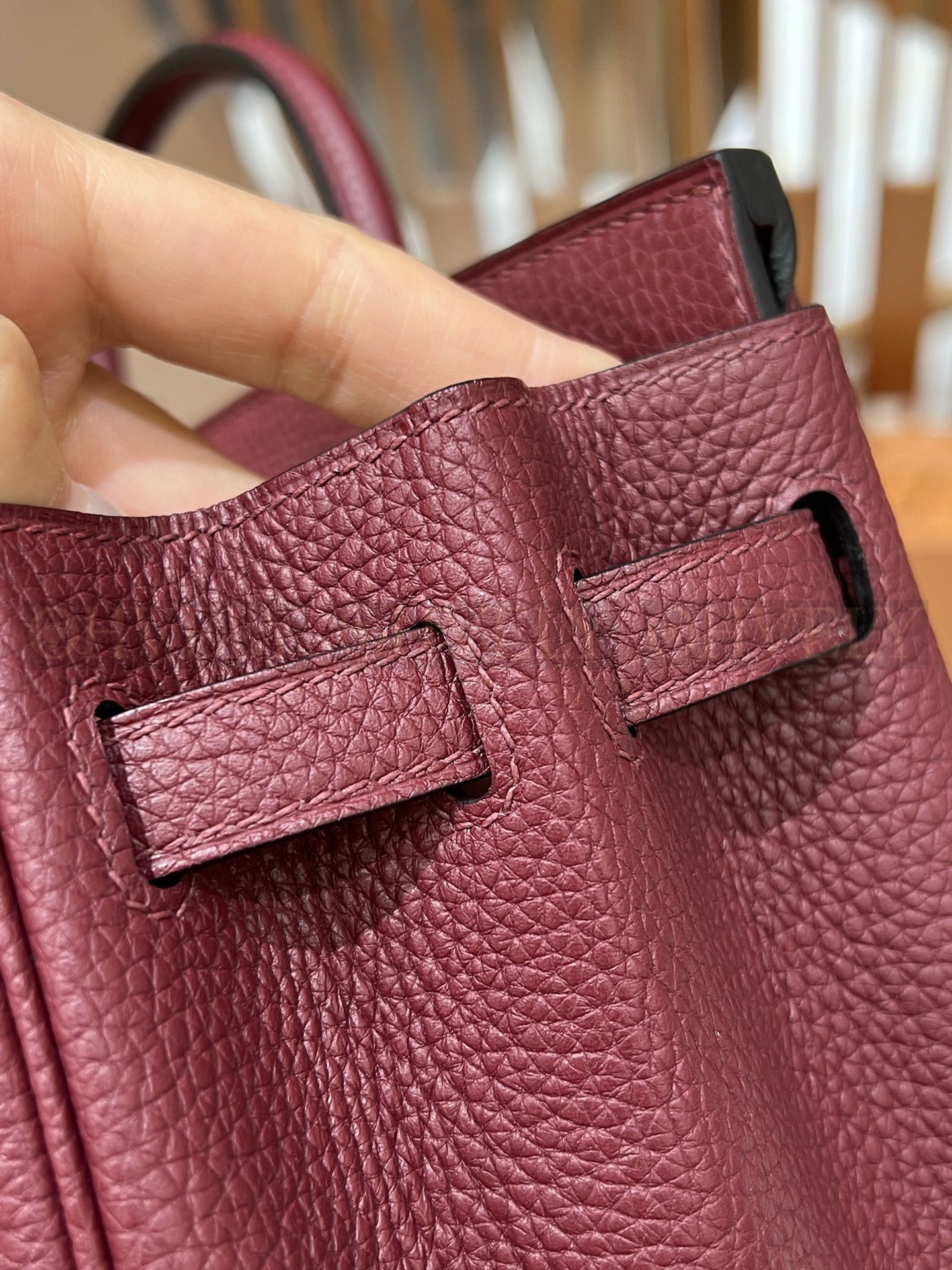 【 ZP버전 】HM Birkin 버킨백 토고 버건디 골드버클 25 상품 썸네일