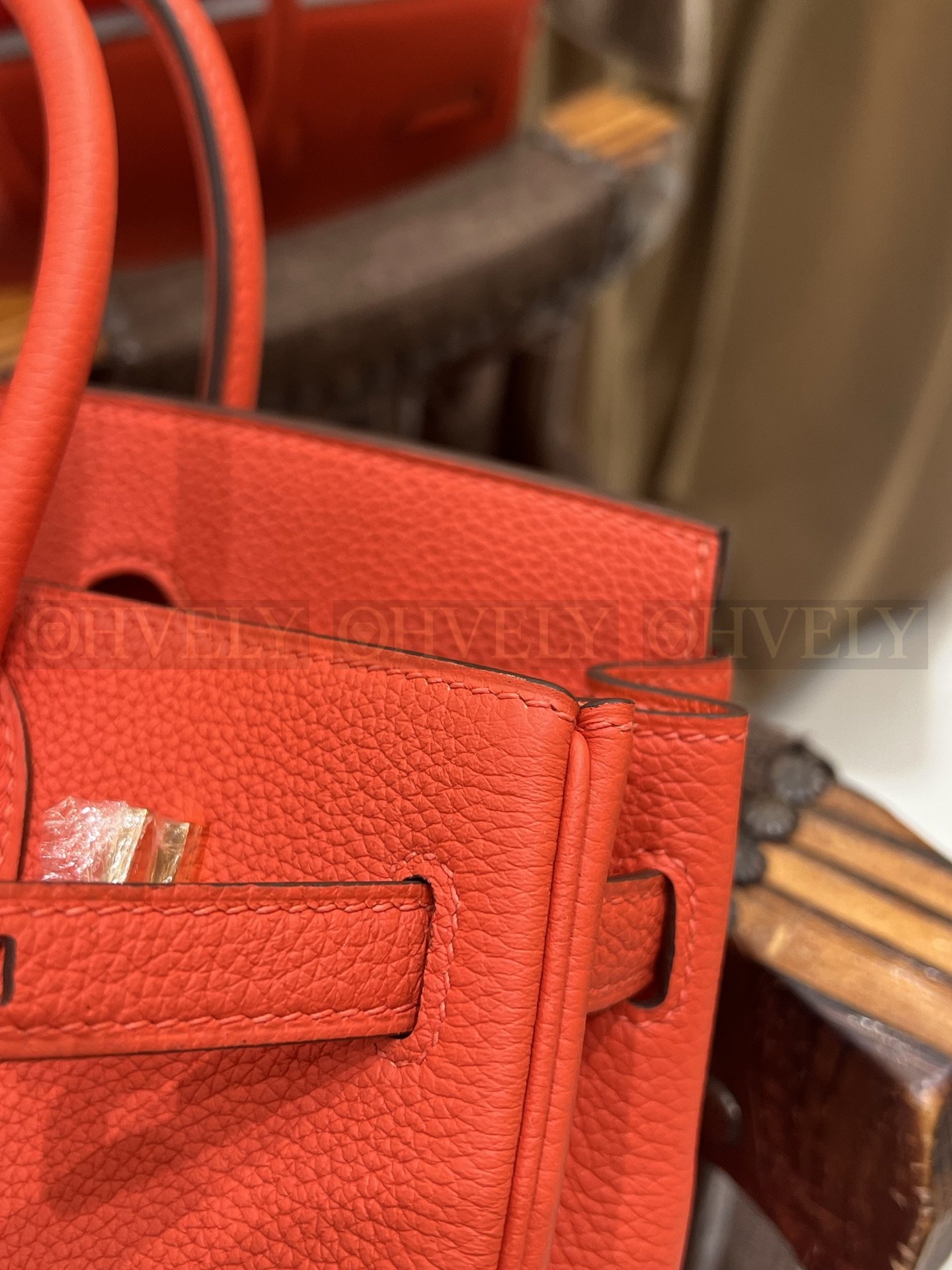 【 ZP버전 】HM Birkin 버킨백 토고 하트레드 골드버클 25 상품 썸네일