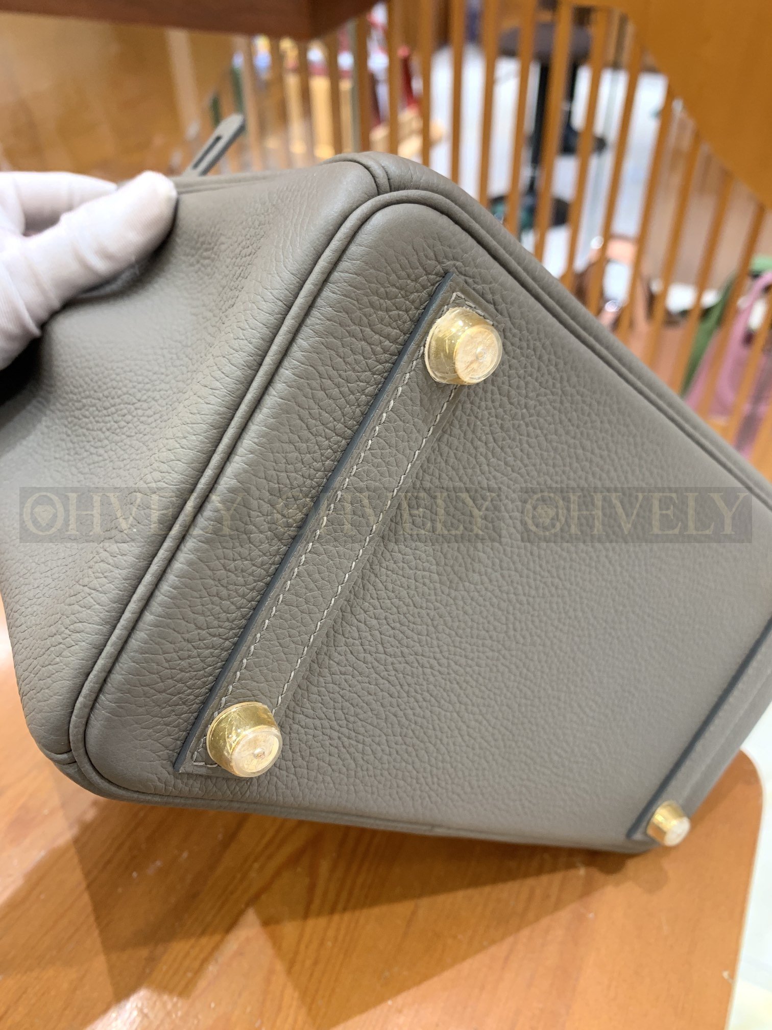 【 ZP버전 】HM Birkin 버킨백 토고 클라우드 그레이 골드버클 25 상품 썸네일