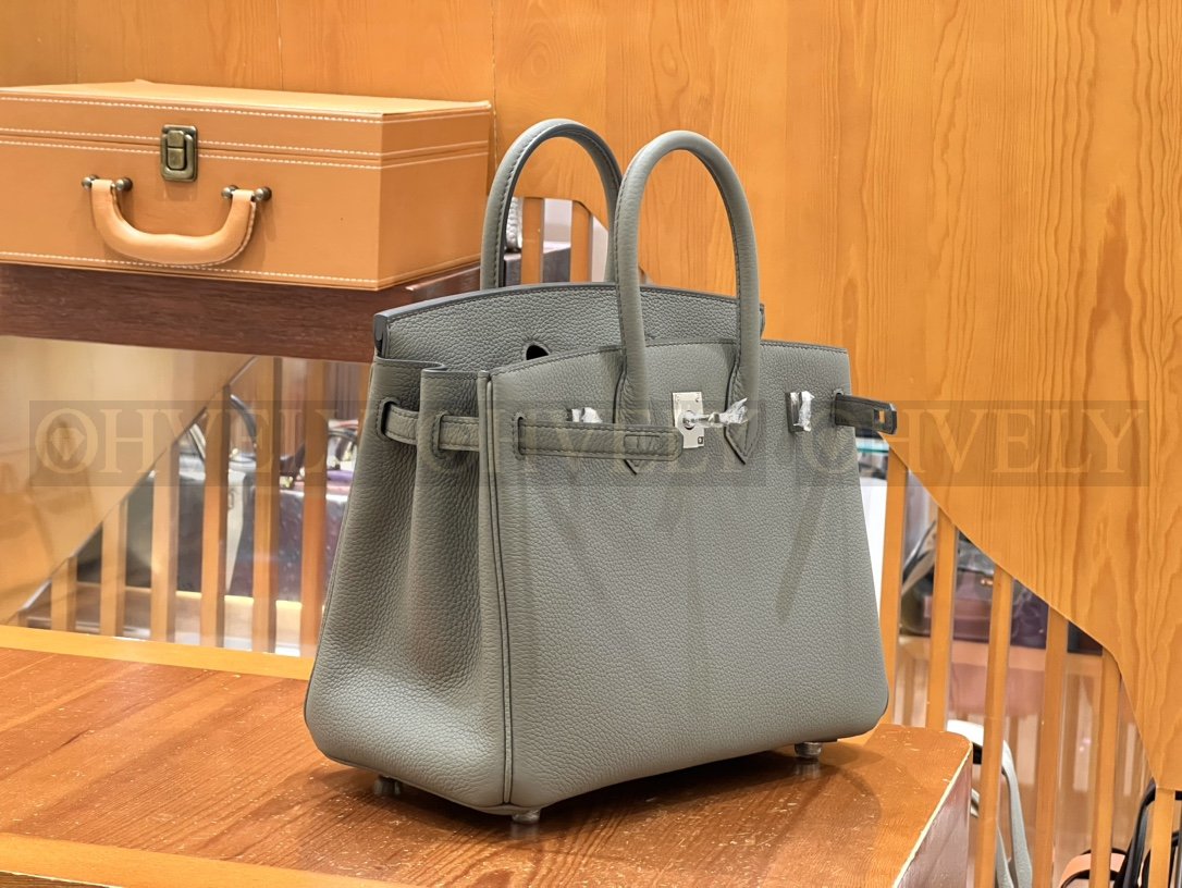 【 ZP버전 】HM Birkin 버킨백 토고 클라우드 그레이 실버버클 25 상품 썸네일