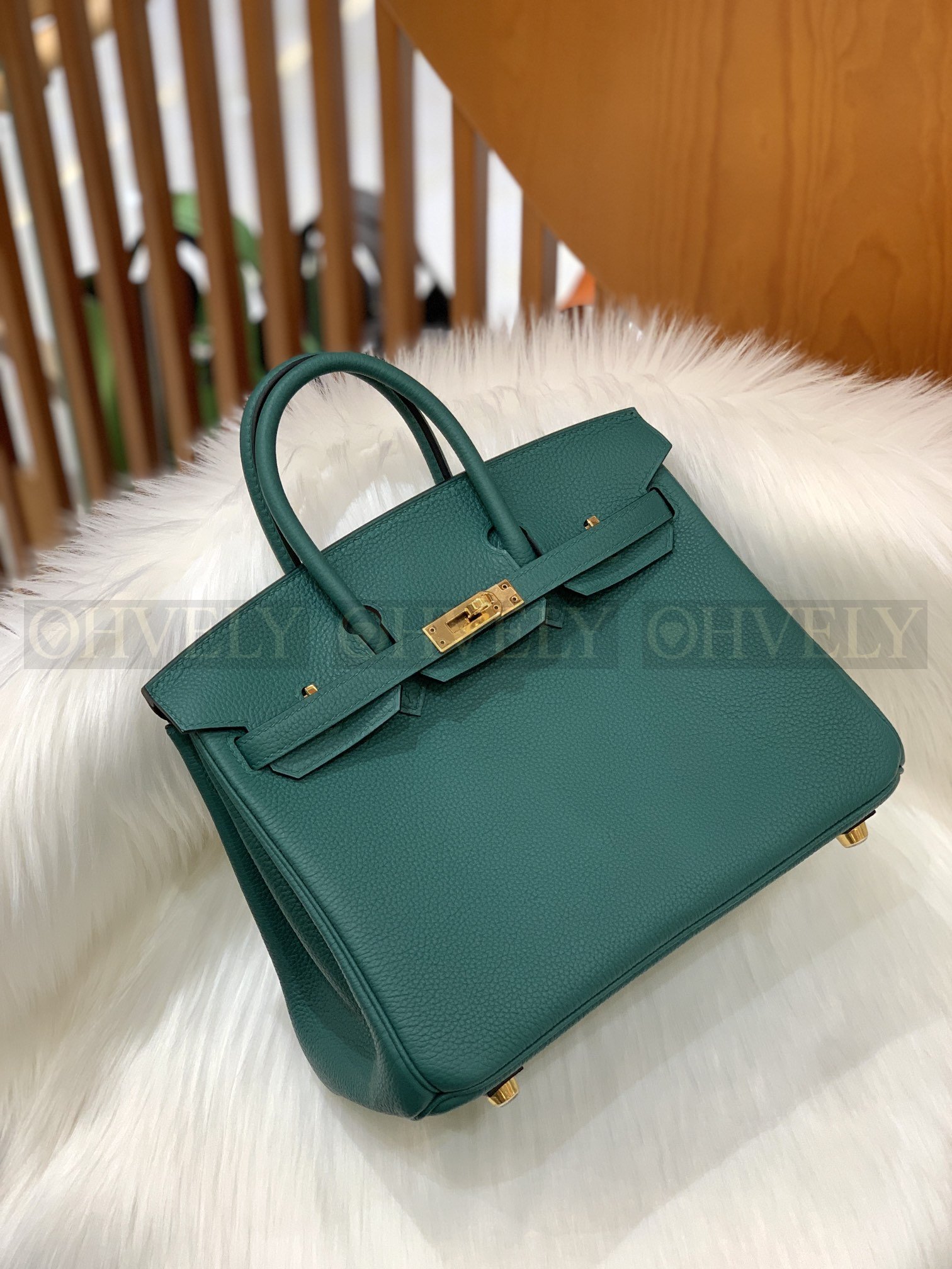 【 ZP버전 】HM Birkin 버킨백 토고 피콕 그린 골드버클 25 상품 썸네일