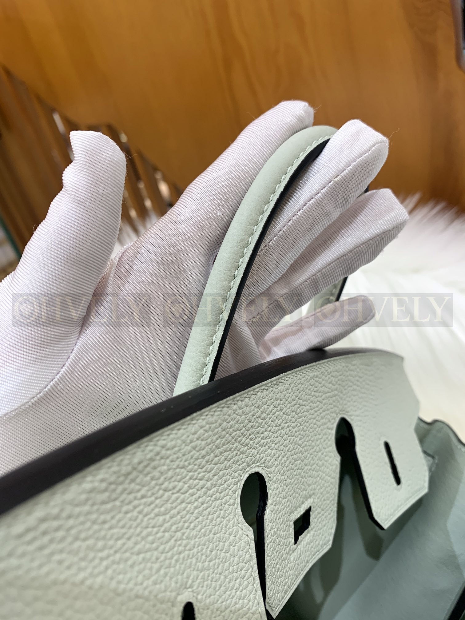 【 ZP버전 】HM Birkin 버킨백 토고 크리스탈 그레이 골드버클 25 상품 썸네일