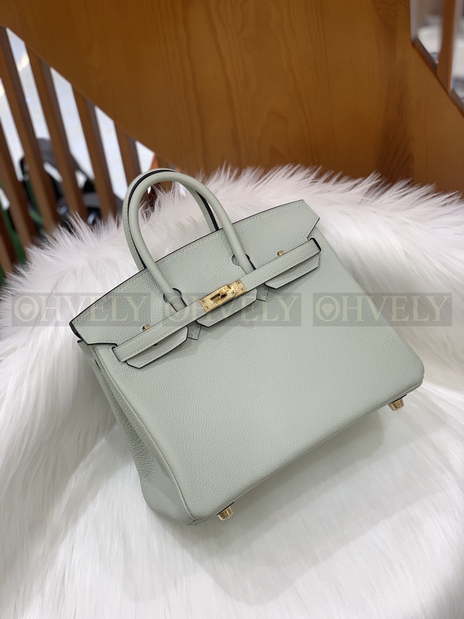 【 ZP버전 】HM Birkin 버킨백 토고 크리스탈 그레이 골드버클 25 상품 썸네일