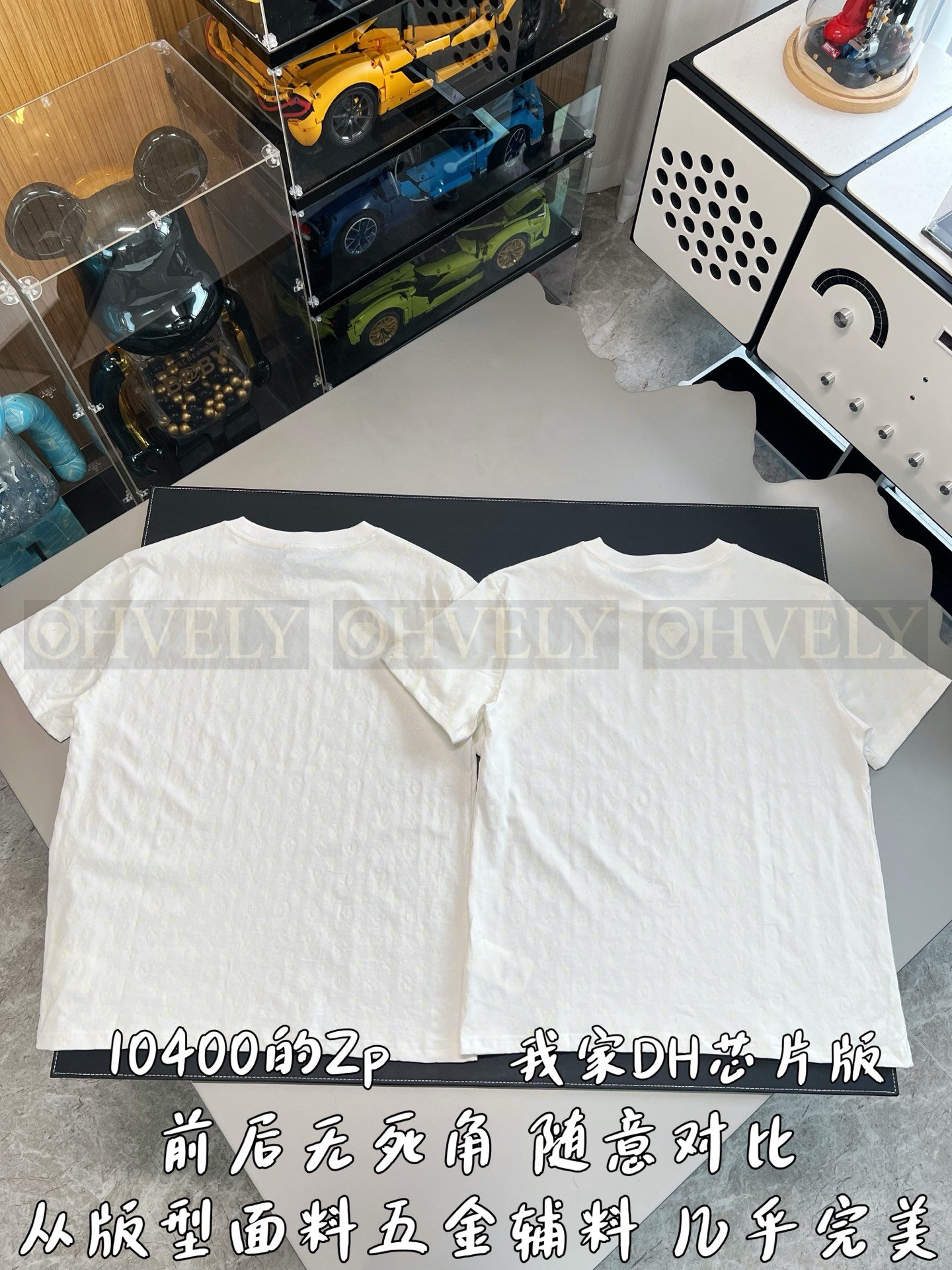 【 ZP버전 】LV 인광 프린트 반팔 티셔츠 상품 썸네일
