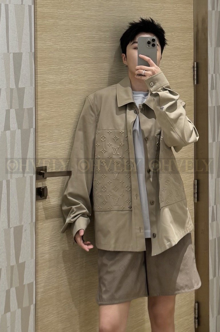 【 ZP버전 】LV 부조 엠보싱 자켓 상품 썸네일