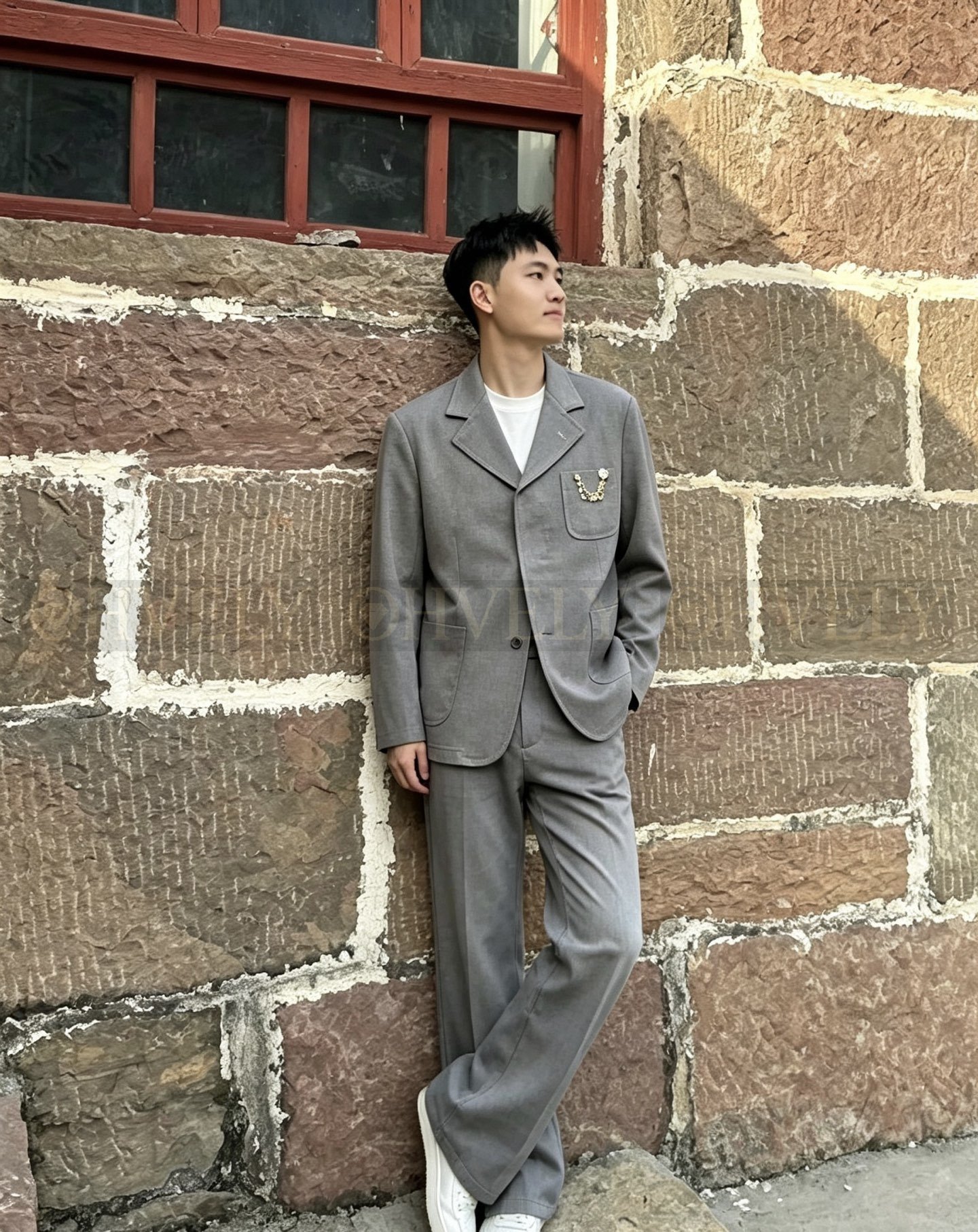【 ZP버전 】LV 진주 장식 수트 셋업 상품 썸네일