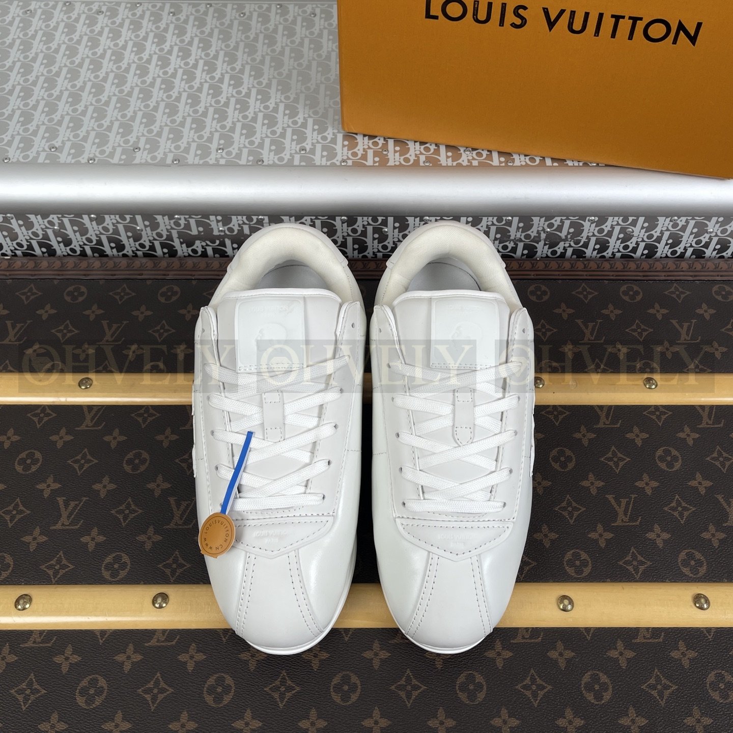 【 ZP버전 】LV 버터소프트 스니커즈 화이트