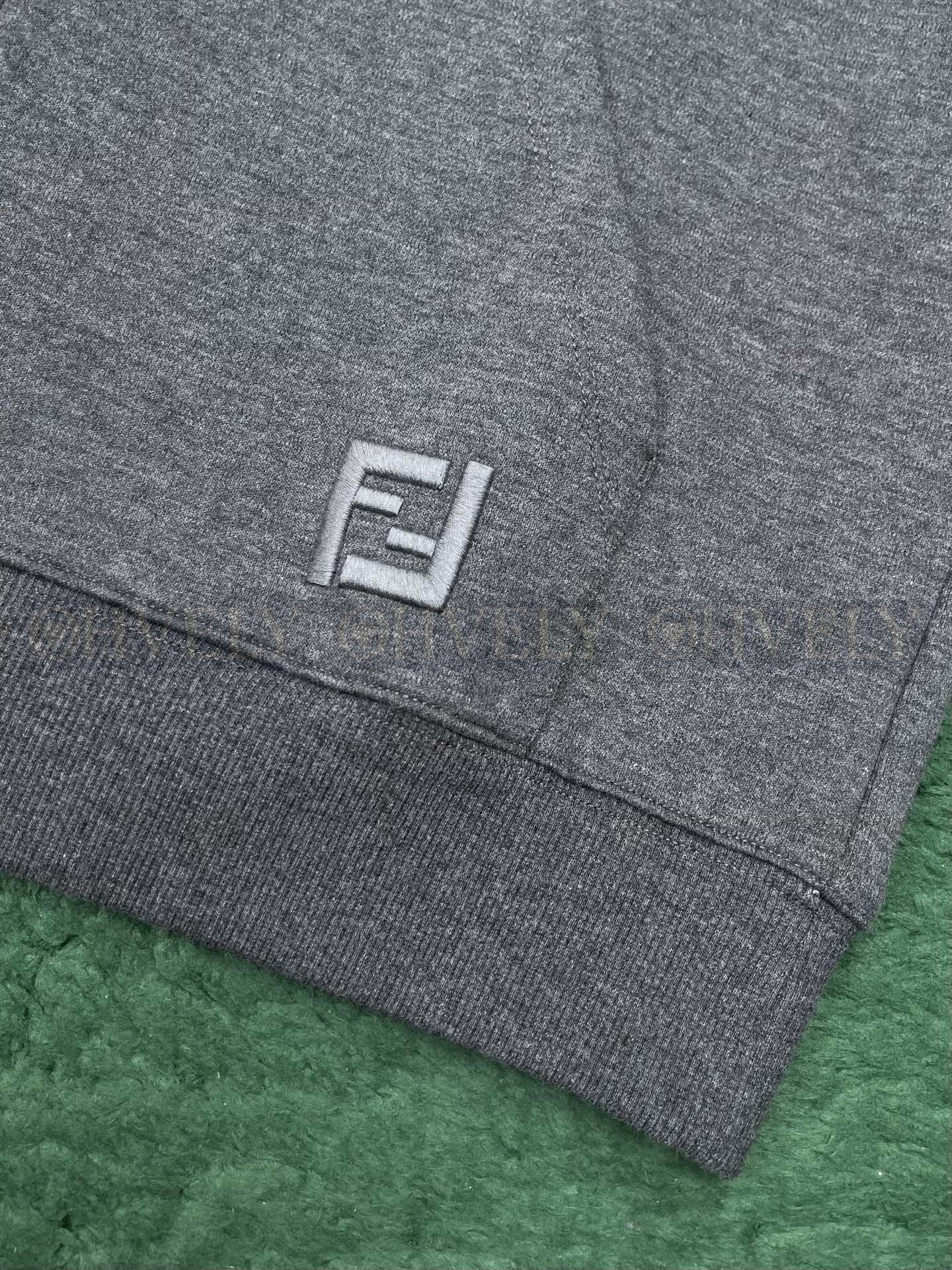【 ZP버전 】FD 로고 패치 안감 자카드 후드 집업 자켓 상품 썸네일
