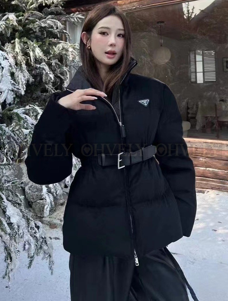 【 ZP버전 】PR 울 신치드 벨티드 스탠드카라 패딩 점퍼