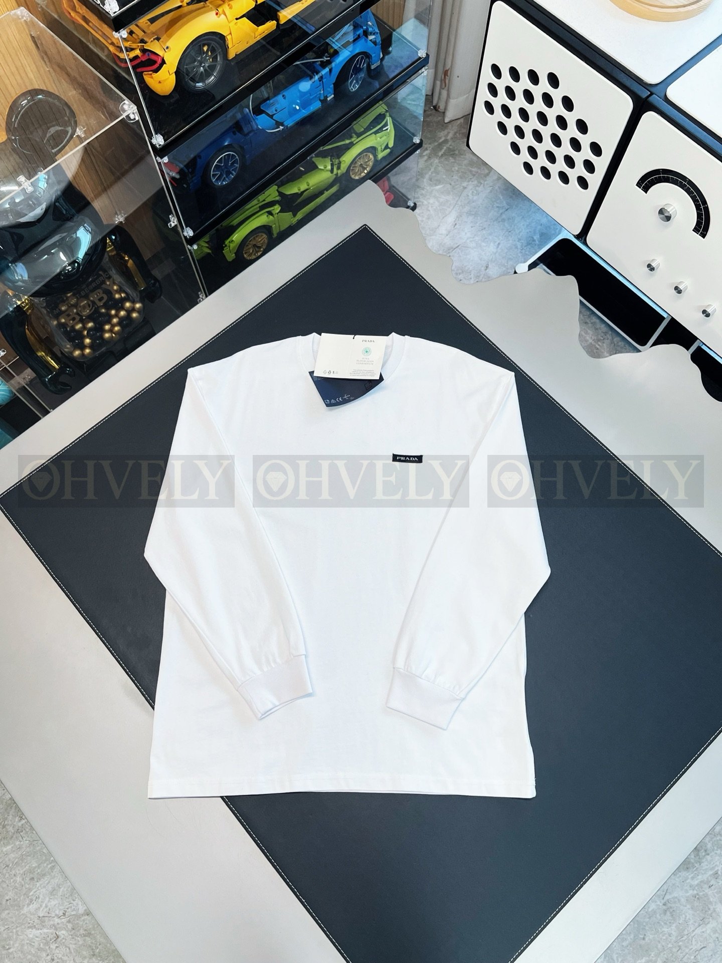 【 ZP버전 】PR 직물 라벨 이너 긴팔 티셔츠 상품 썸네일